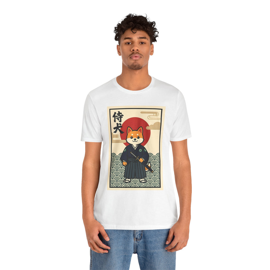 Samurai Shiba Inu Tee — Japanese Vintage Dog Graphic T-Shirt