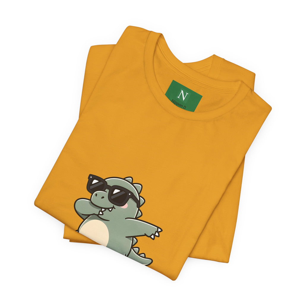 Cool Dino Tee — 'クール恐竜' Sunglasses Dinosaur Graphic T-Shirt