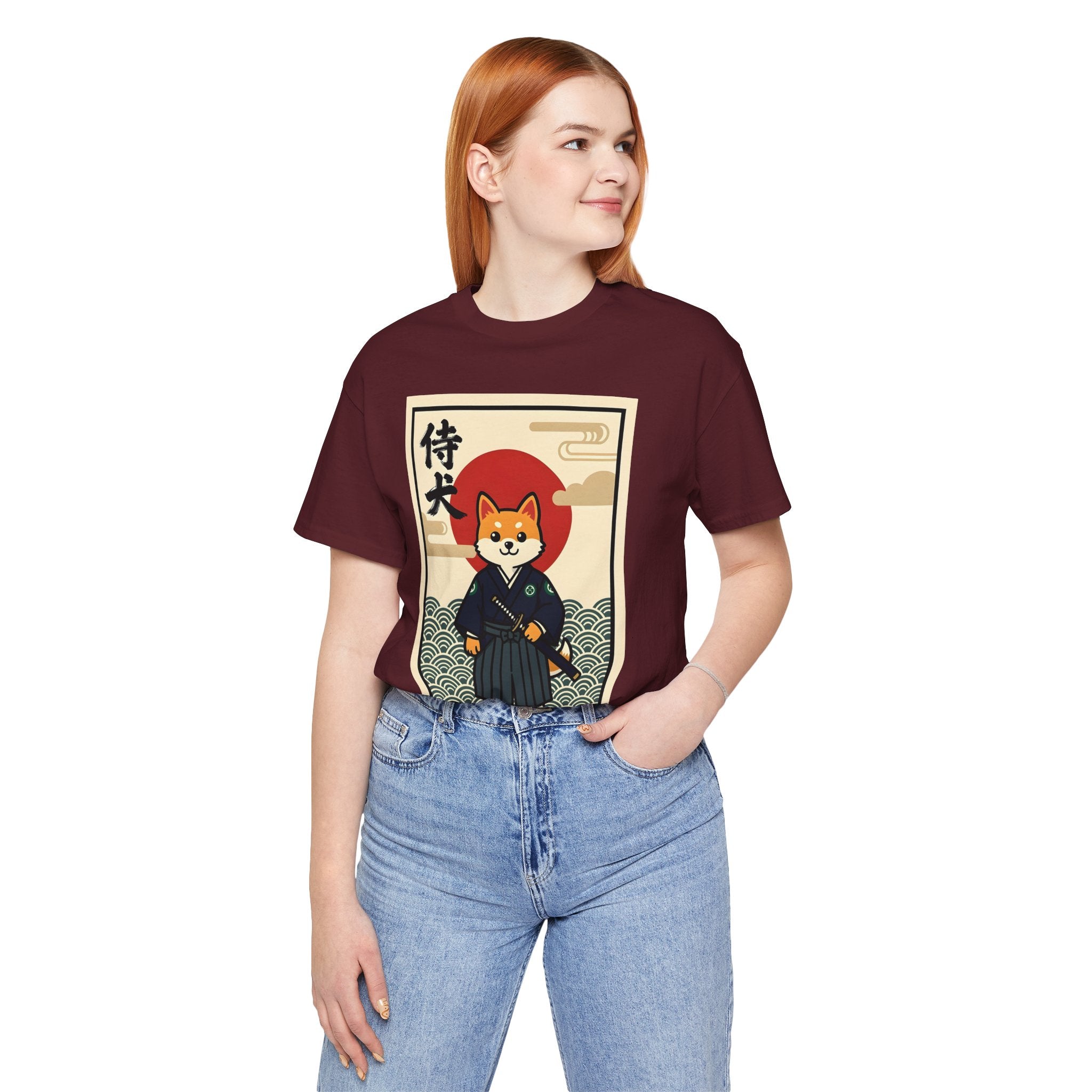 Samurai Shiba Inu Tee — Japanese Vintage Dog Graphic T-Shirt