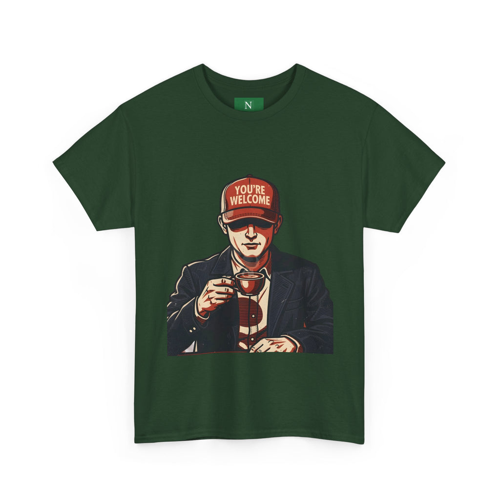 T-Shirt — 'You’re Welcome' Cheers Graphic Tee