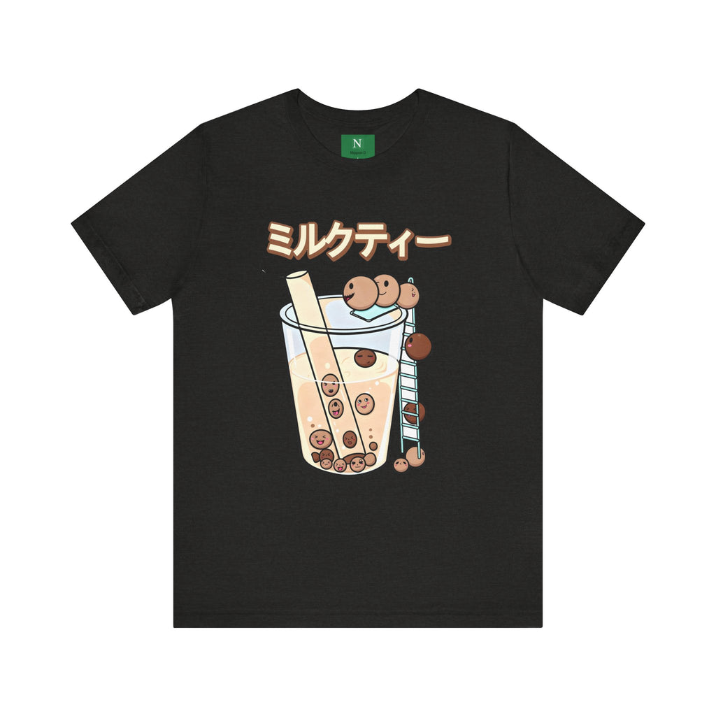 Boba Milk Tea T‑Shirt – ミルクティー Bubble Tea Graphic Tee