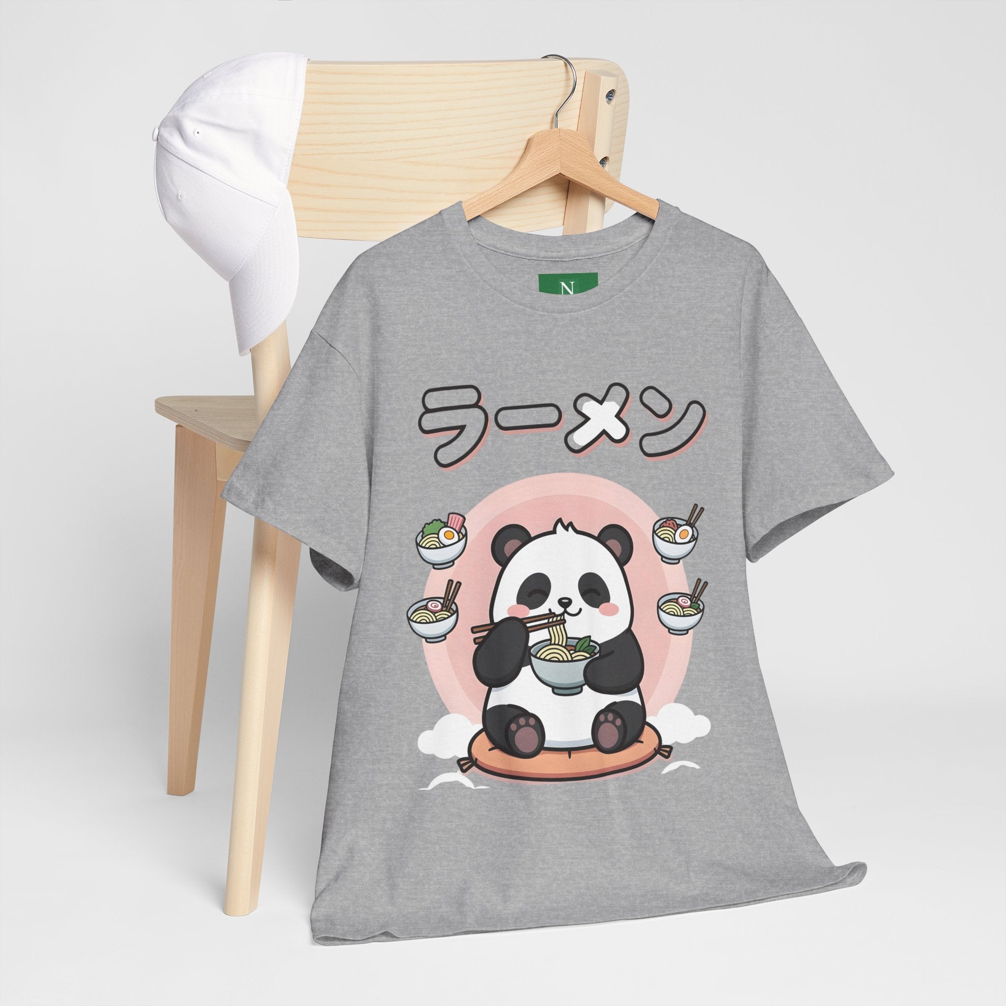 Panda Ramen T-Shirt — Cute Kawaii Ramen Lover Tee