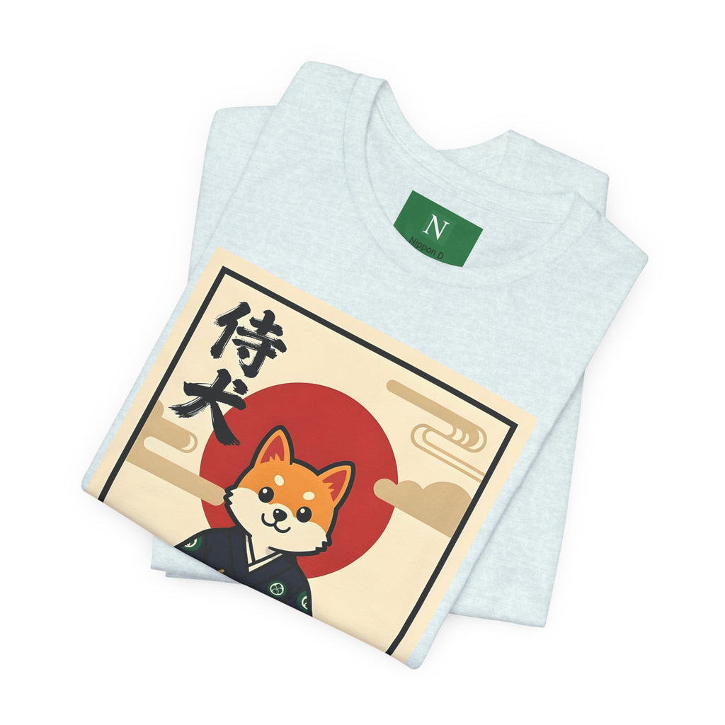 Samurai Shiba Inu Tee — Japanese Vintage Dog Graphic T-Shirt