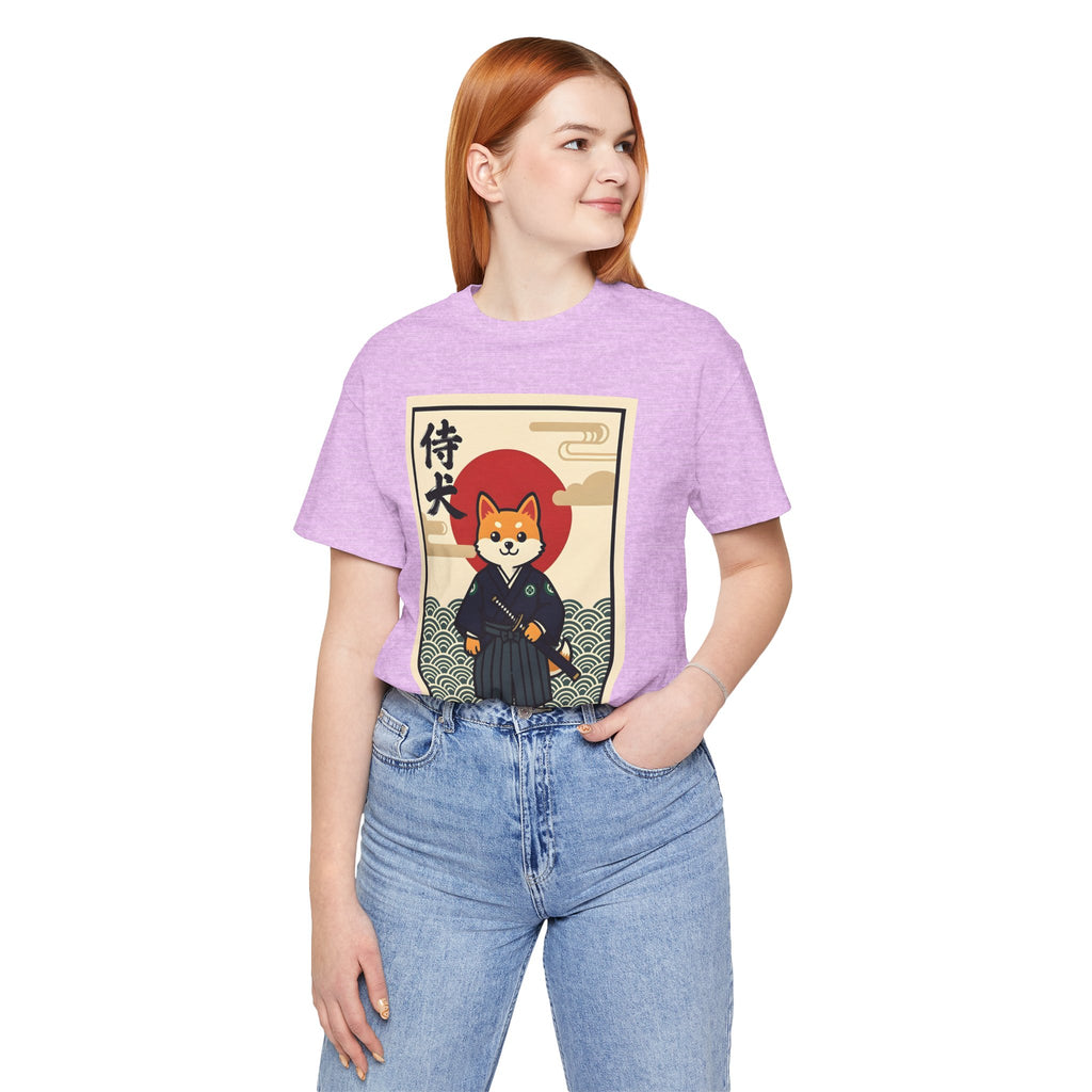 Samurai Shiba Inu Tee — Japanese Vintage Dog Graphic T-Shirt