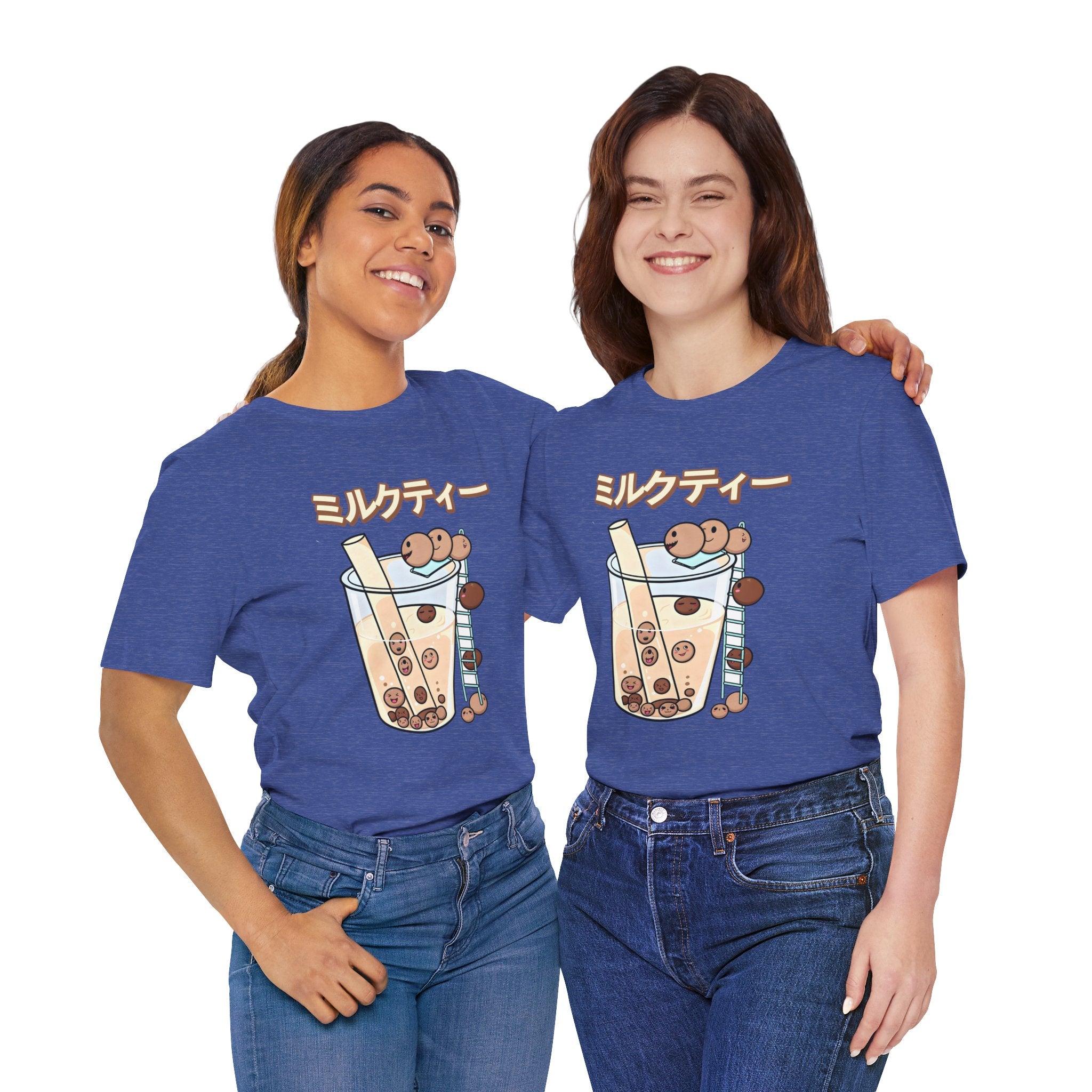 Boba Milk Tea T‑Shirt – ミルクティー Bubble Tea Graphic Tee