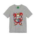 Samurai Cat T‑Shirt — Kawaii Japanese Kimono Cat Graphic Tee