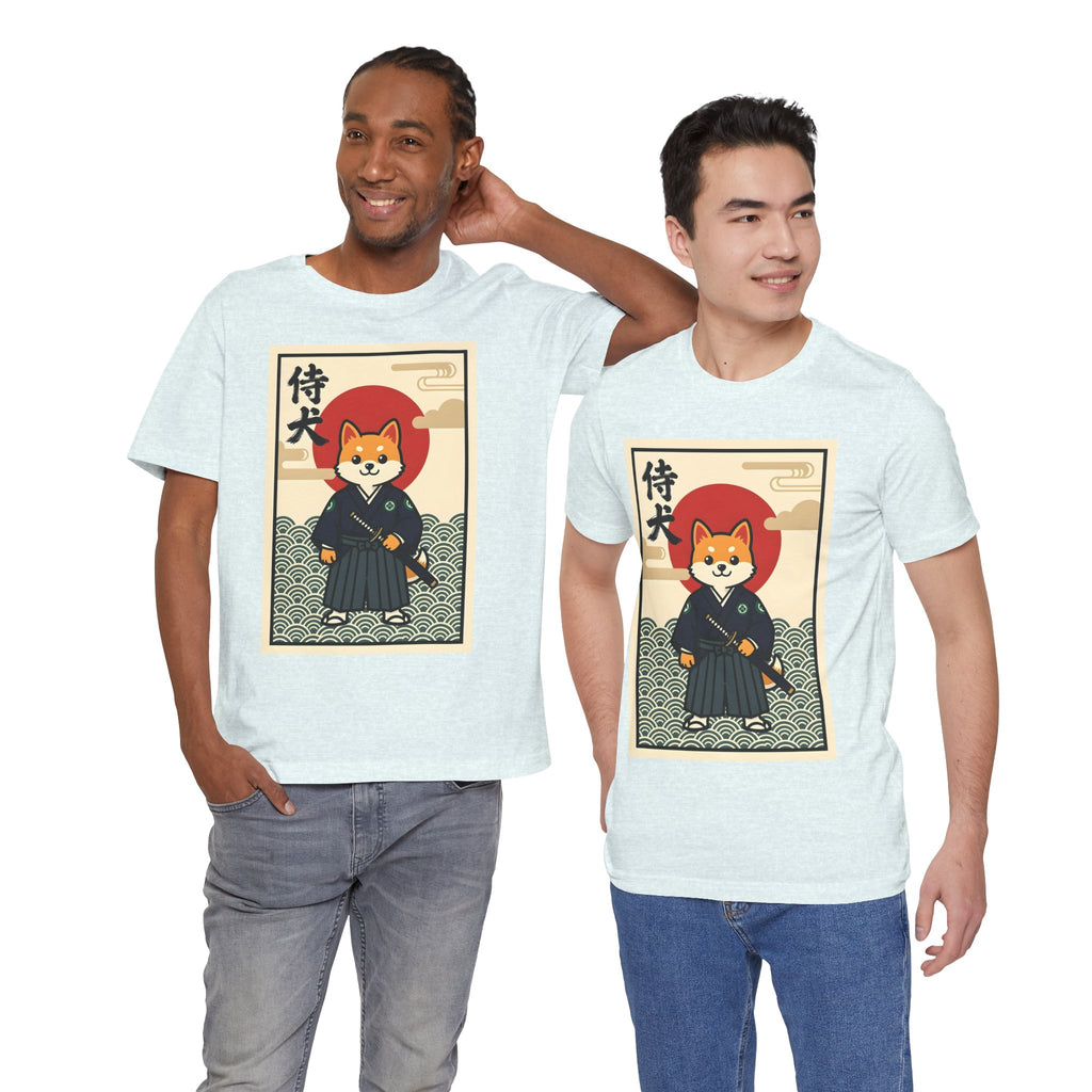 Samurai Shiba Inu Tee — Japanese Vintage Dog Graphic T-Shirt