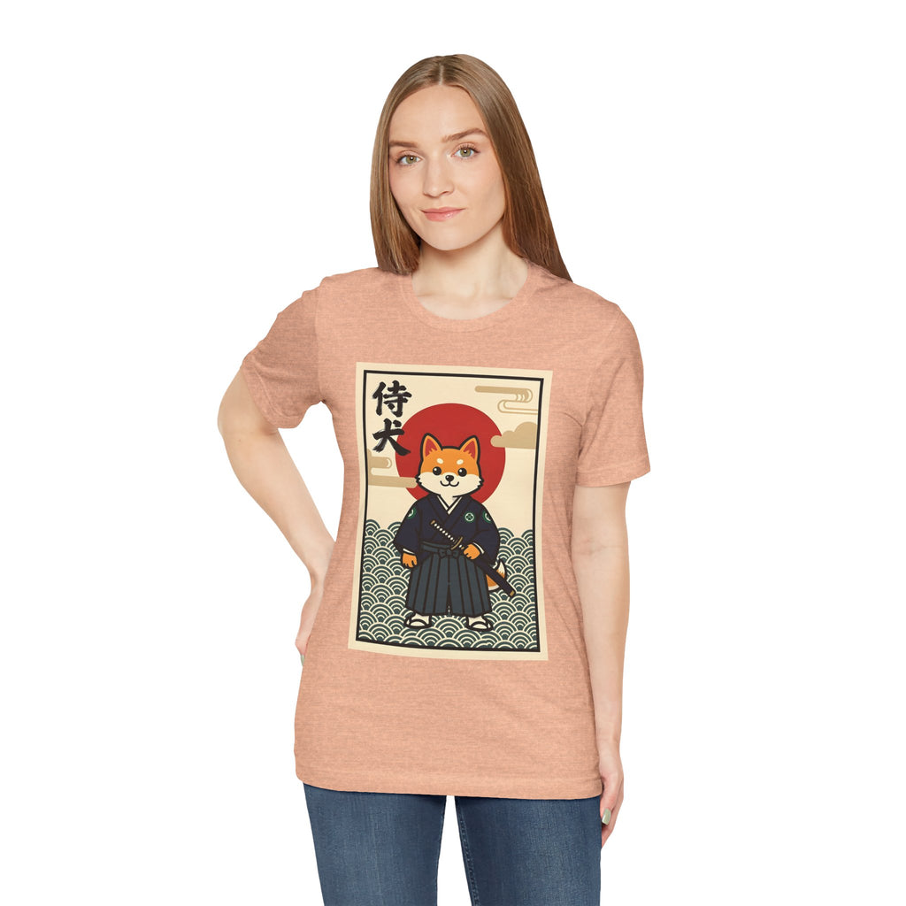 Samurai Shiba Inu Tee — Japanese Vintage Dog Graphic T-Shirt