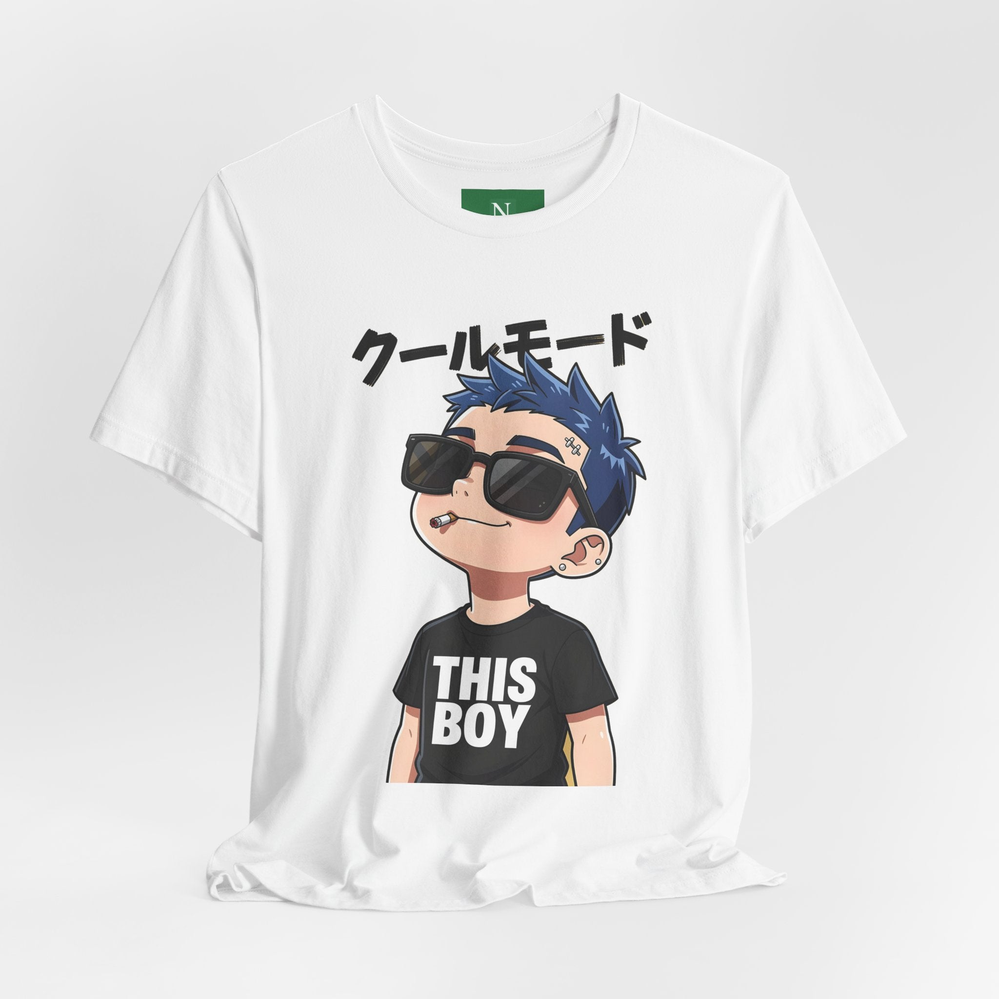 Cool Mode Anime Kid T‑Shirt — "This Boy" Graphic Tee