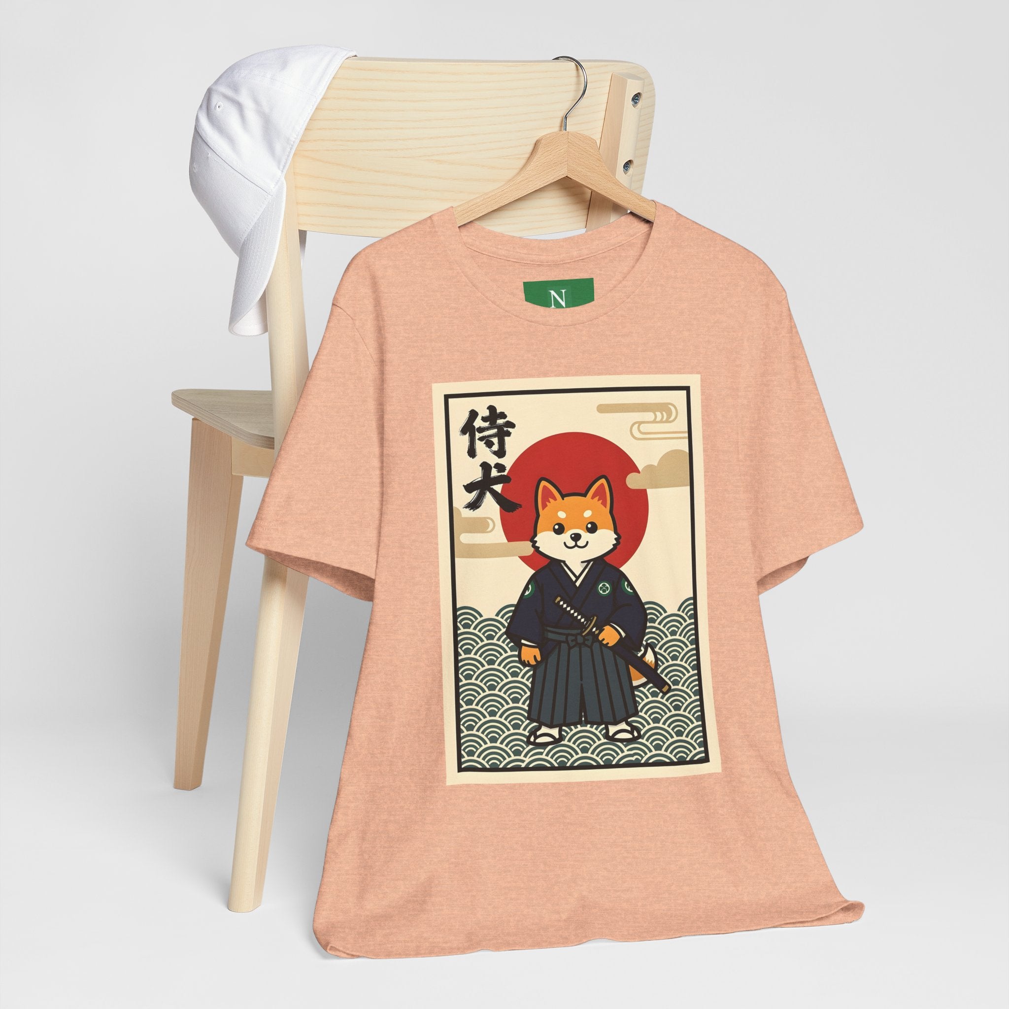 Samurai Shiba Inu Tee — Japanese Vintage Dog Graphic T-Shirt