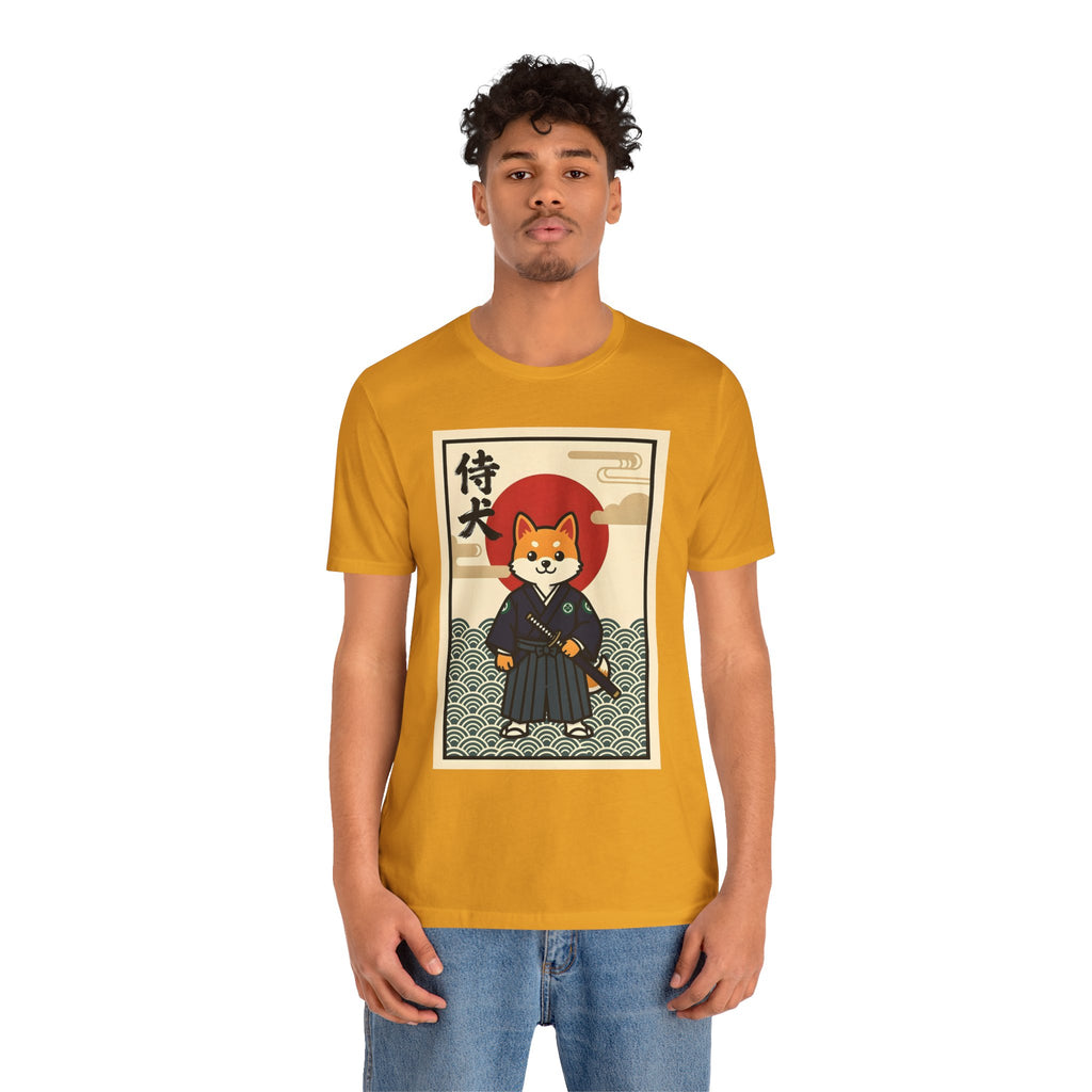 Samurai Shiba Inu Tee — Japanese Vintage Dog Graphic T-Shirt