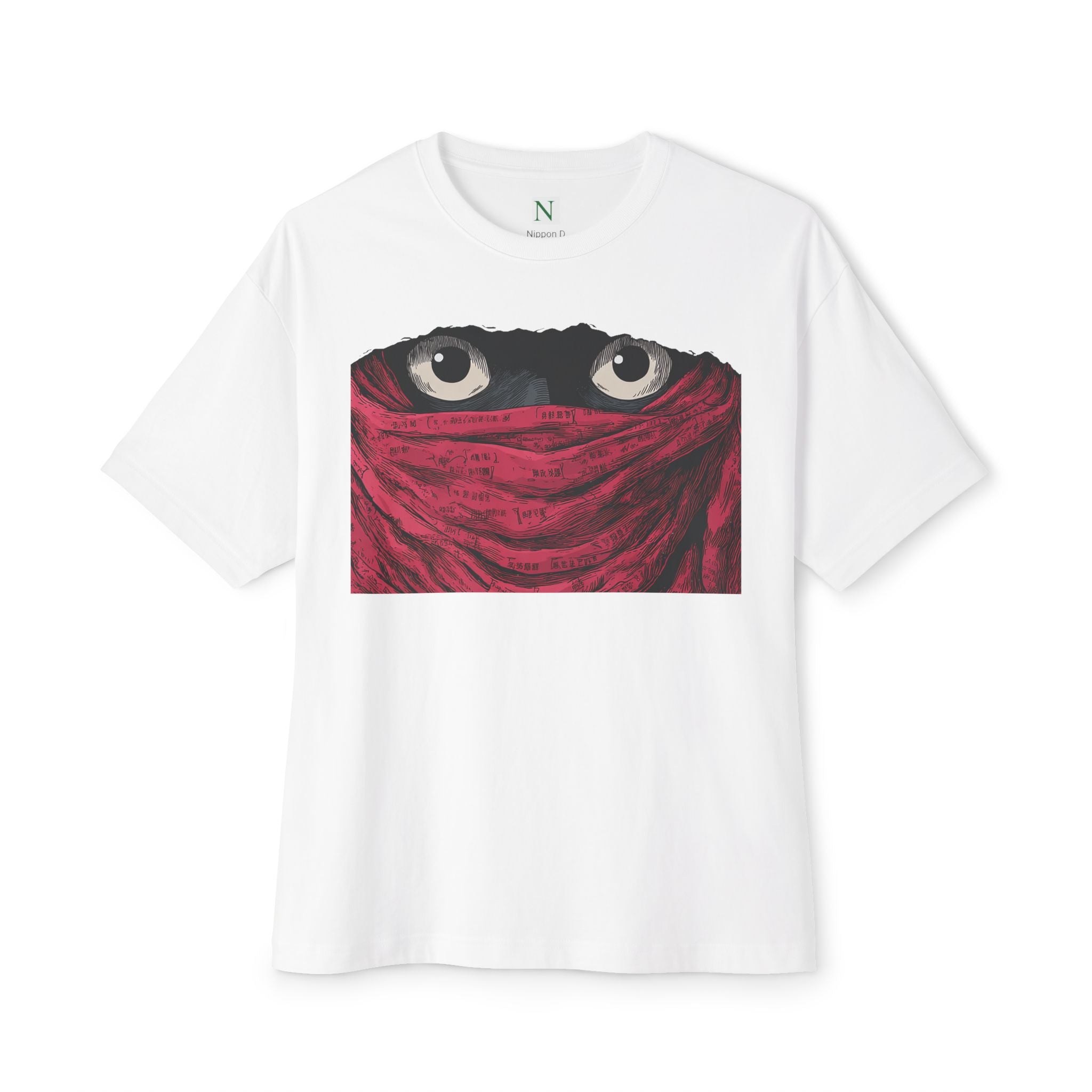 Copy of Japanese Wave Art Unisex Oversized Boxy Tee, Casual Streetwear, Vintage Graphic Tee, Summer Outfit, Gift for Art Lovers