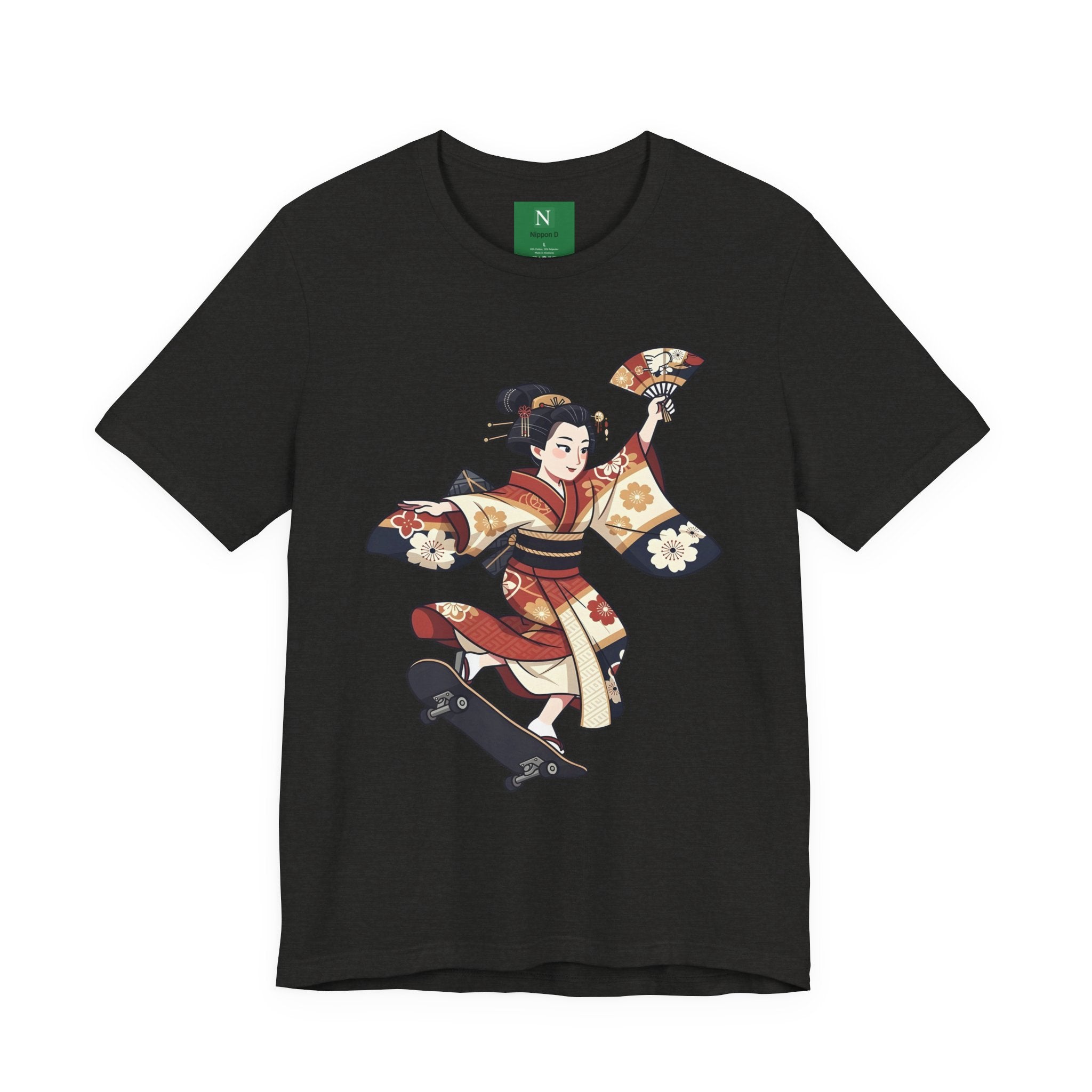 Skateboarding Geisha T-Shirt