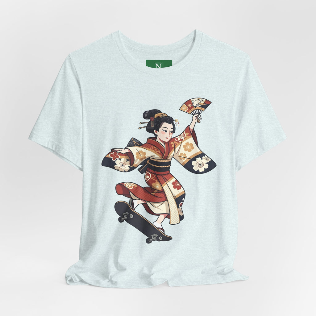 Skateboarding Geisha T-Shirt