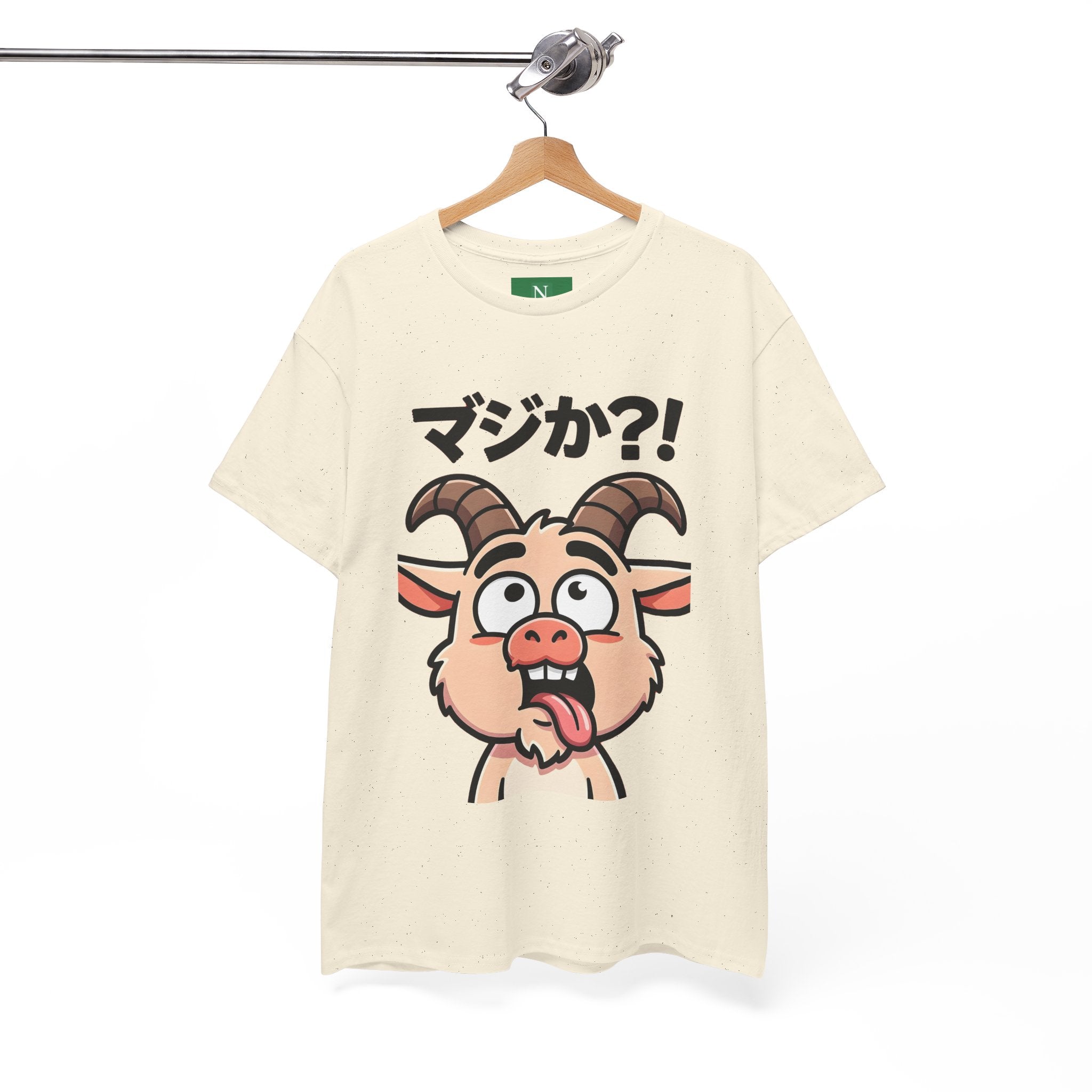 Goat Shock T-Shirt — マジか?! Funny Japanese Cartoon Tee