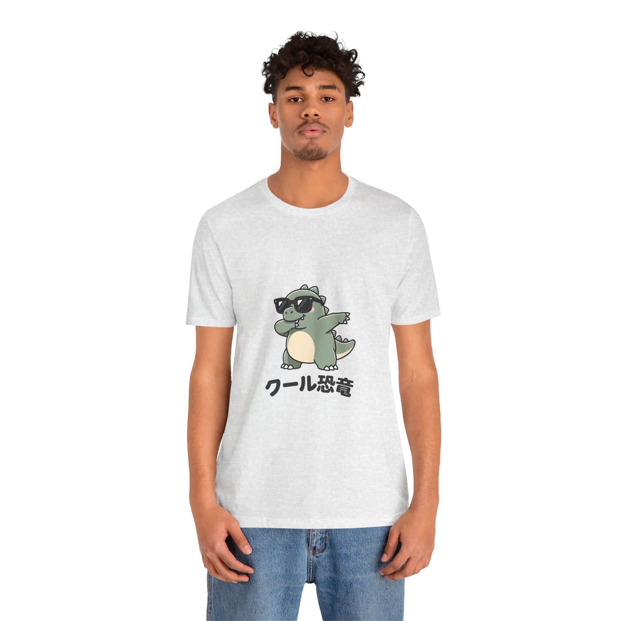 Cool Dino Tee — 'クール恐竜' Sunglasses Dinosaur Graphic T-Shirt