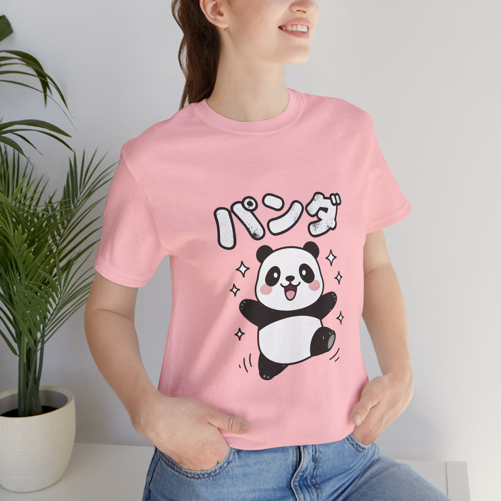 Cute Kawaii Panda Tee – パンダ (Panda) Graphic T-Shirt