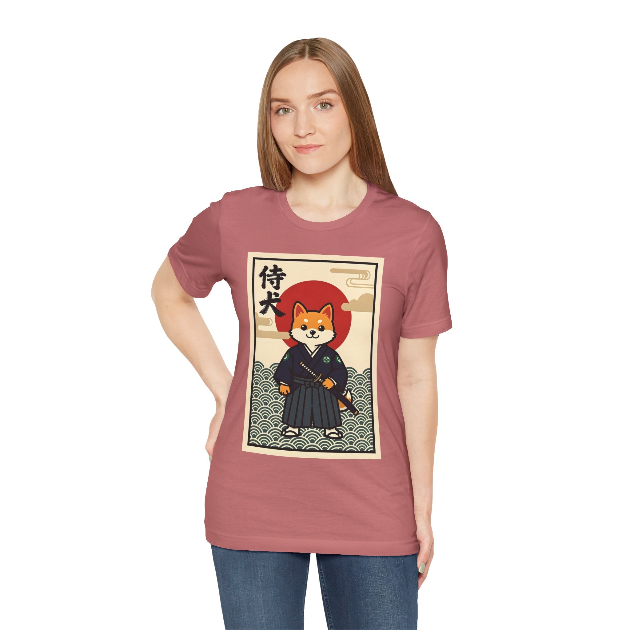 Samurai Shiba Inu Tee — Japanese Vintage Dog Graphic T-Shirt