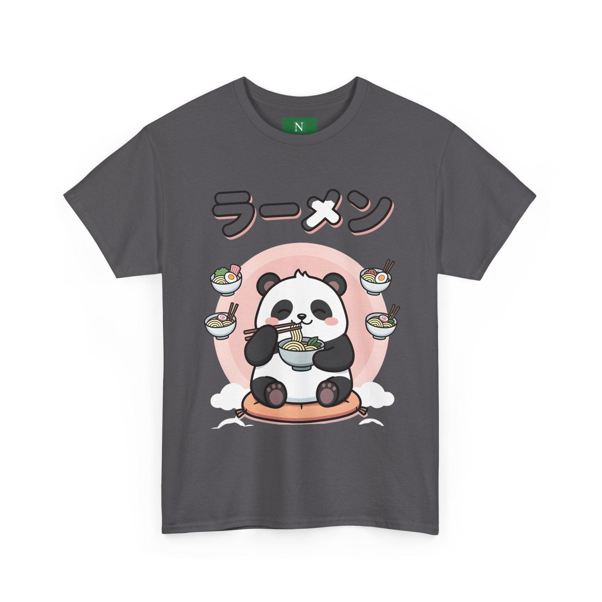Panda Ramen T-Shirt — Cute Kawaii Ramen Lover Tee