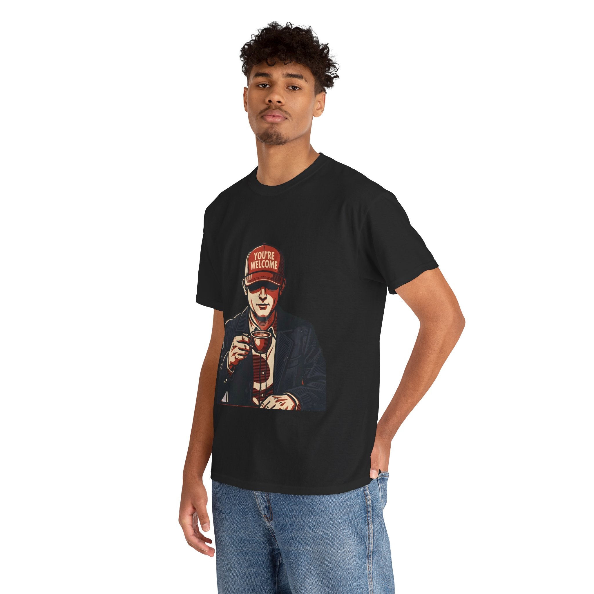 T-Shirt — 'You’re Welcome' Cheers Graphic Tee