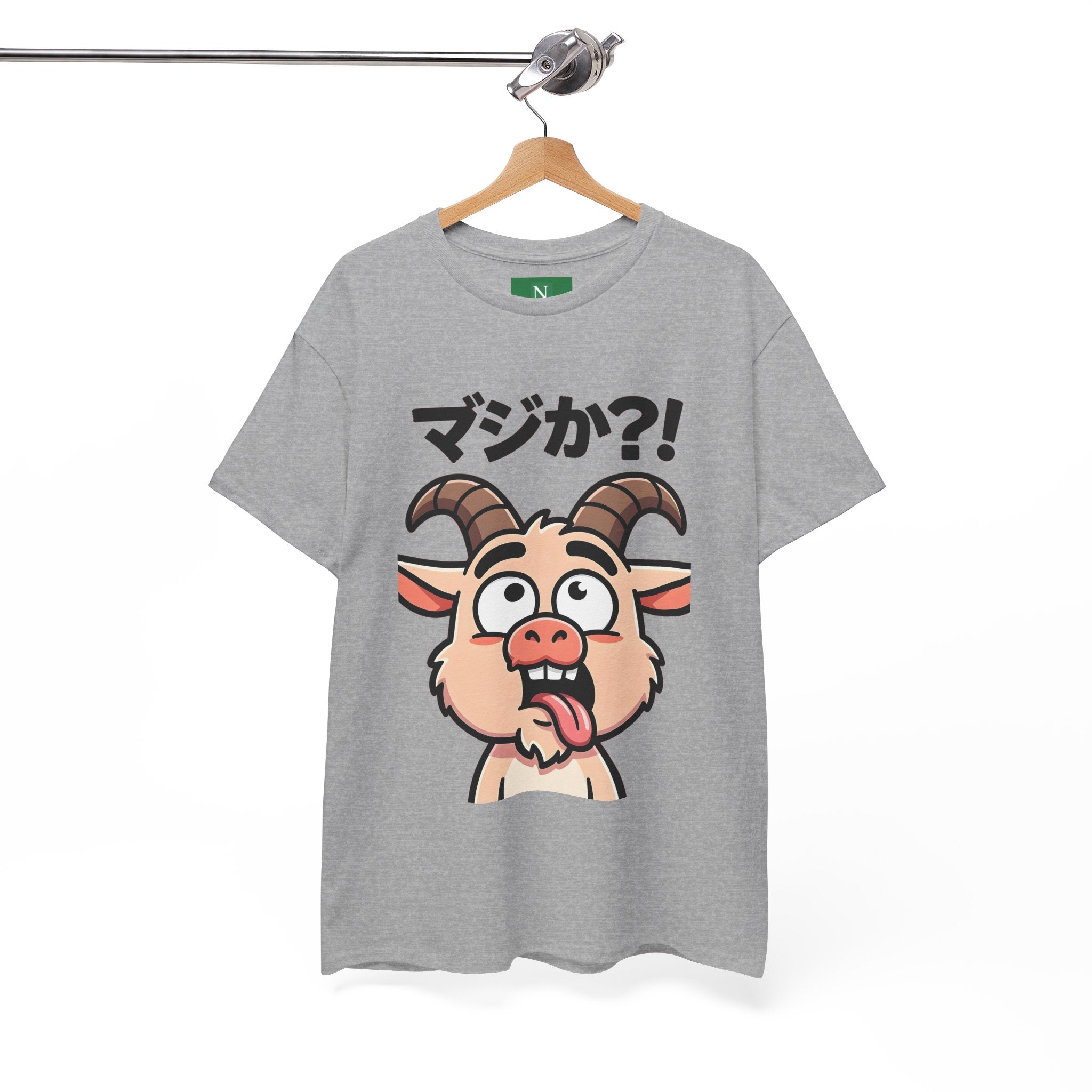 Goat Shock T-Shirt — マジか?! Funny Japanese Cartoon Tee