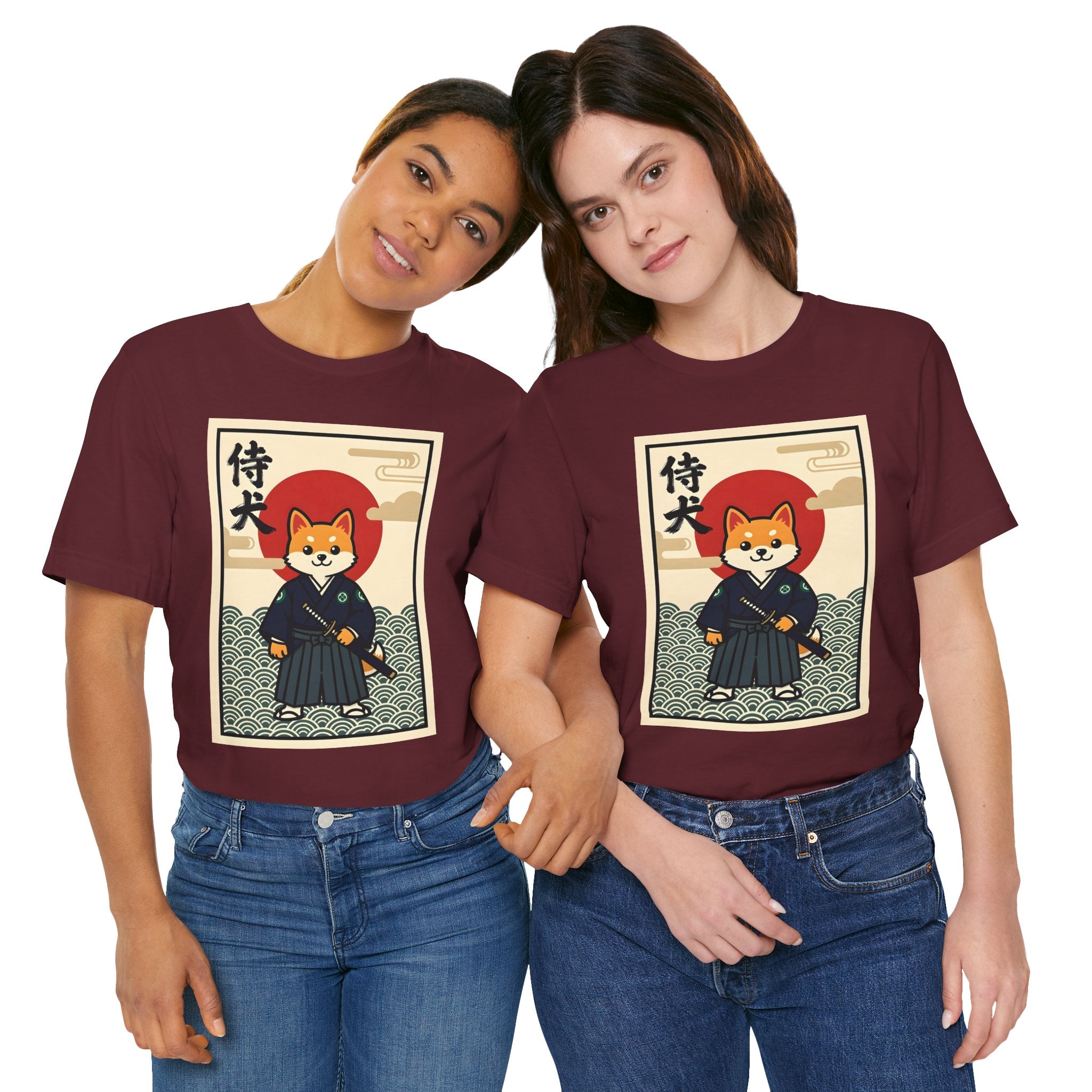 Samurai Shiba Inu Tee — Japanese Vintage Dog Graphic T-Shirt