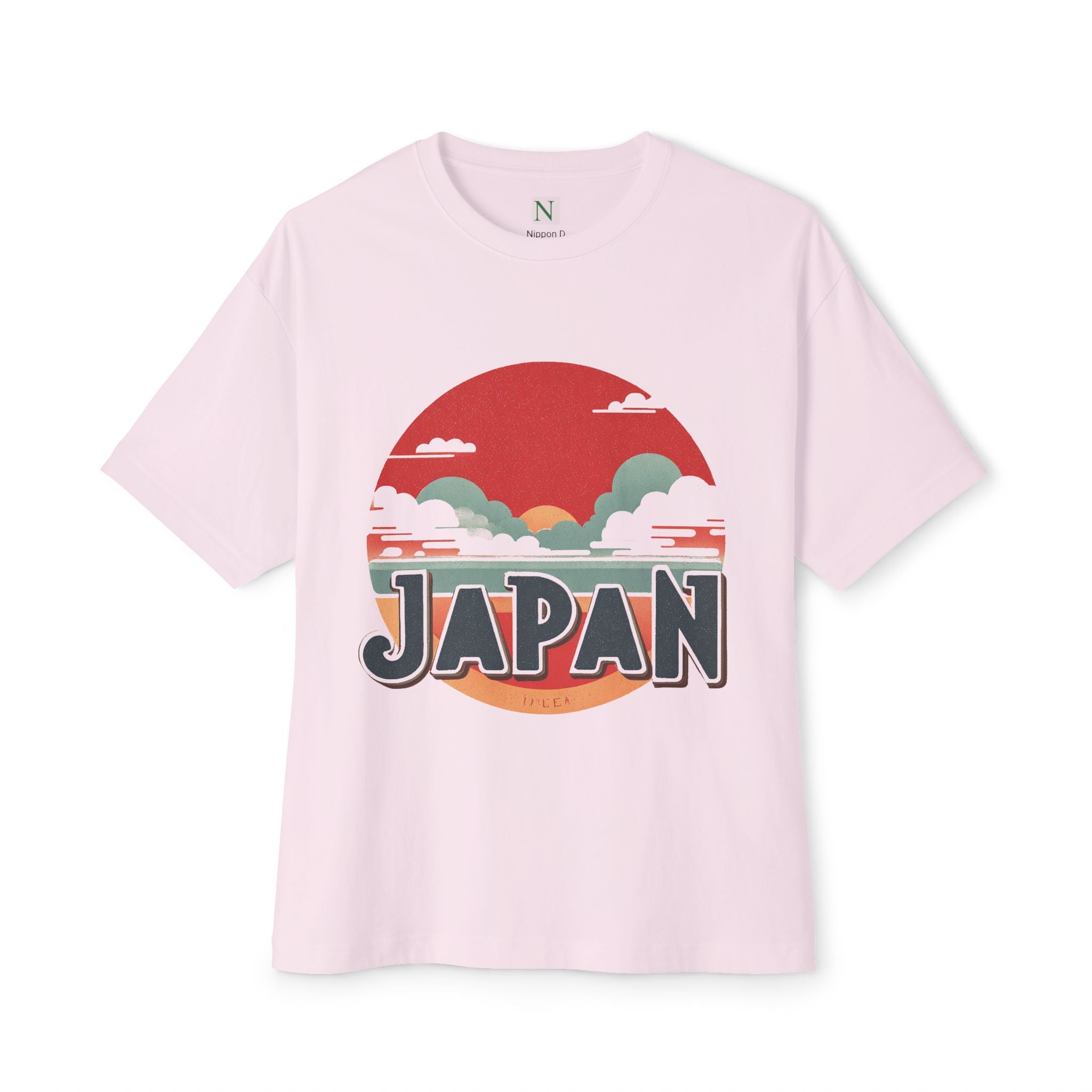 Copy of Japanese Wave Art Unisex Oversized Boxy Tee, Casual Streetwear, Vintage Graphic Tee, Summer Outfit, Gift for Art Lovers