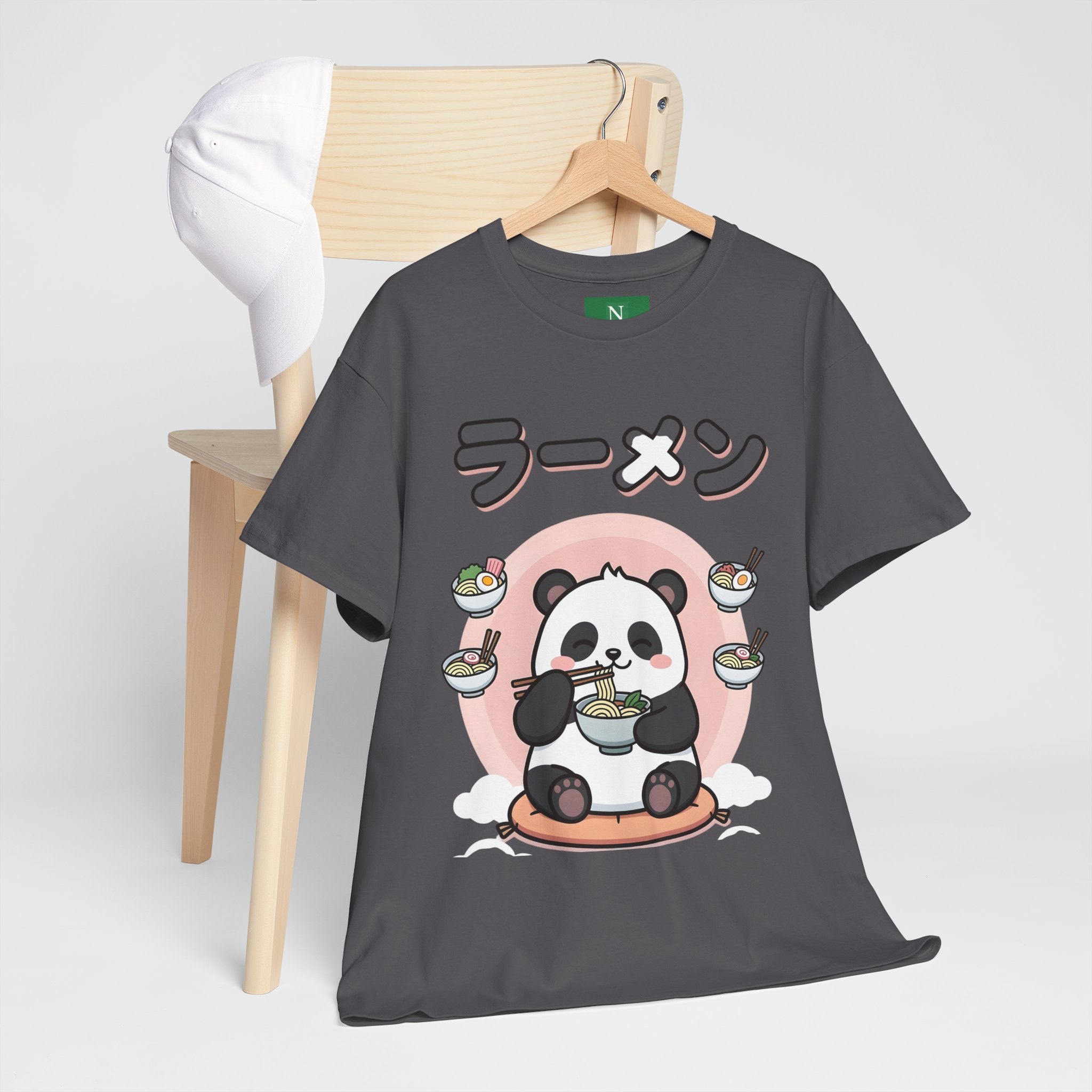 Panda Ramen T-Shirt — Cute Kawaii Ramen Lover Tee