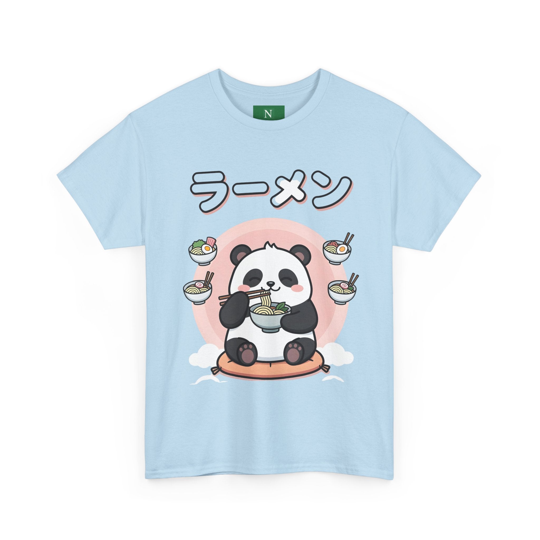 Panda Ramen T-Shirt — Cute Kawaii Ramen Lover Tee