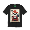 Panda Samurai Tee — Cute Japanese Ukiyo-e Style Graphic T-Shirt