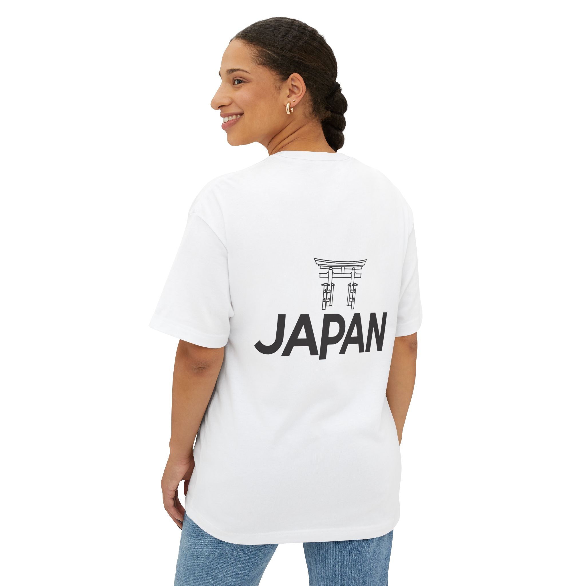 Copy of Japanese Wave Art Unisex Oversized Boxy Tee, Casual Streetwear, Vintage Graphic Tee, Summer Outfit, Gift for Art Lovers