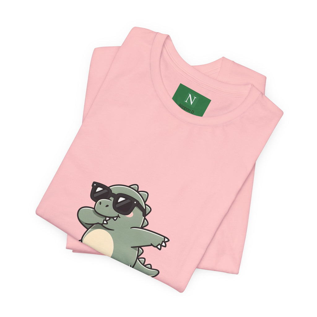 Cool Dino Tee — 'クール恐竜' Sunglasses Dinosaur Graphic T-Shirt