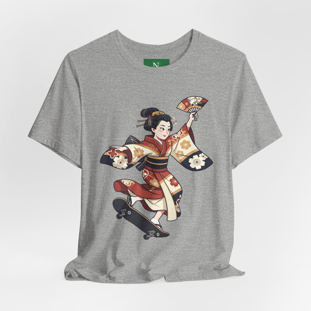 Skateboarding Geisha T-Shirt