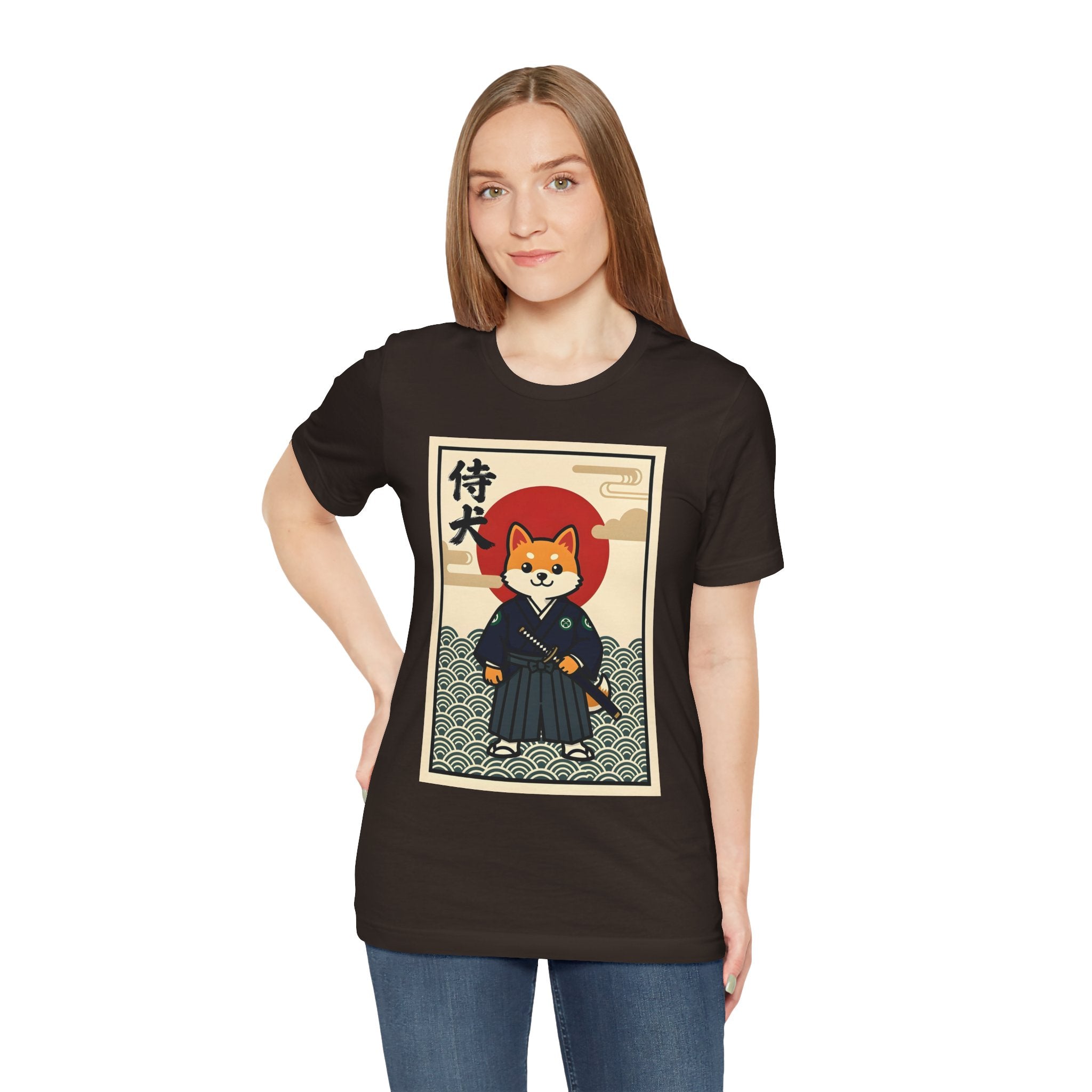 Samurai Shiba Inu Tee — Japanese Vintage Dog Graphic T-Shirt