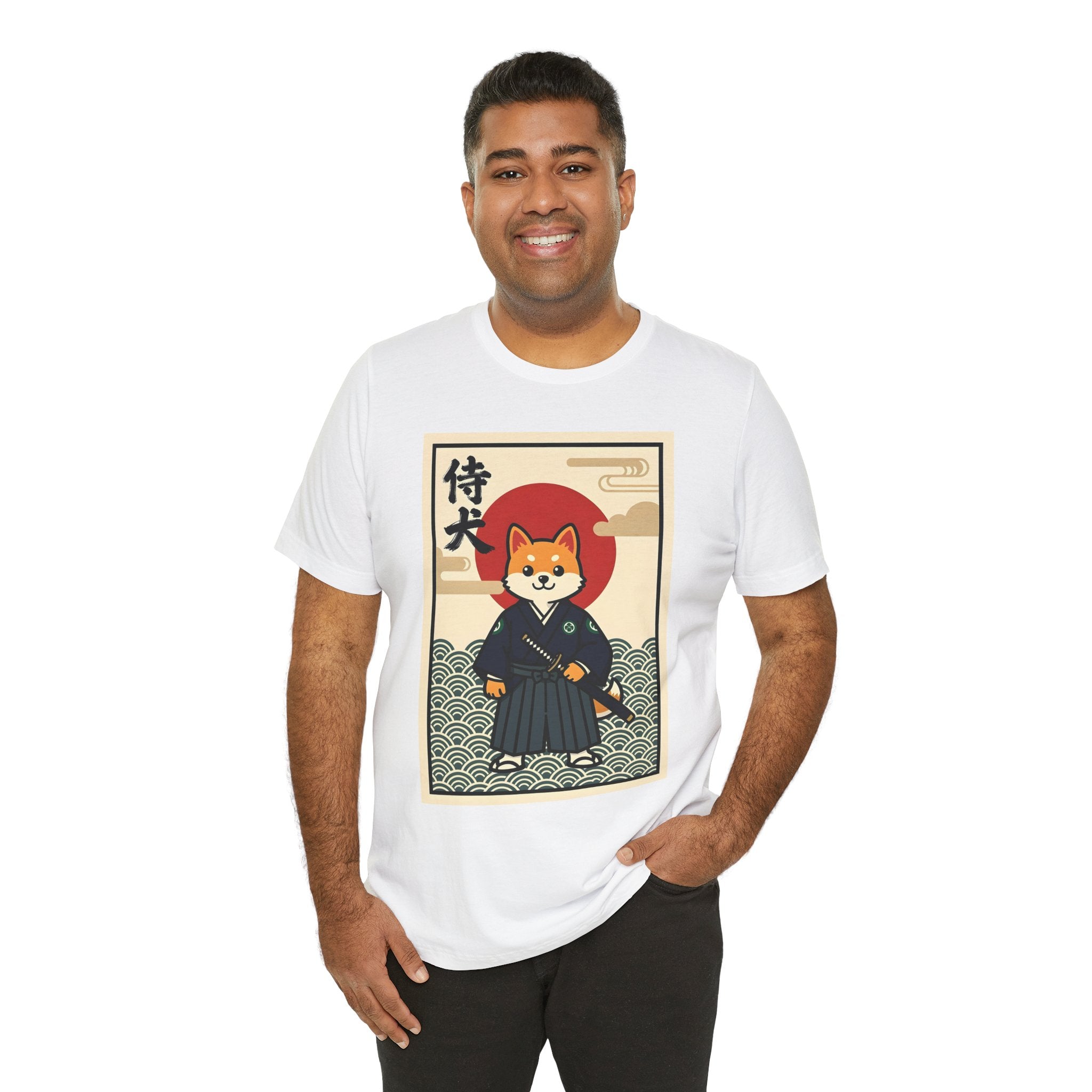 Samurai Shiba Inu Tee — Japanese Vintage Dog Graphic T-Shirt