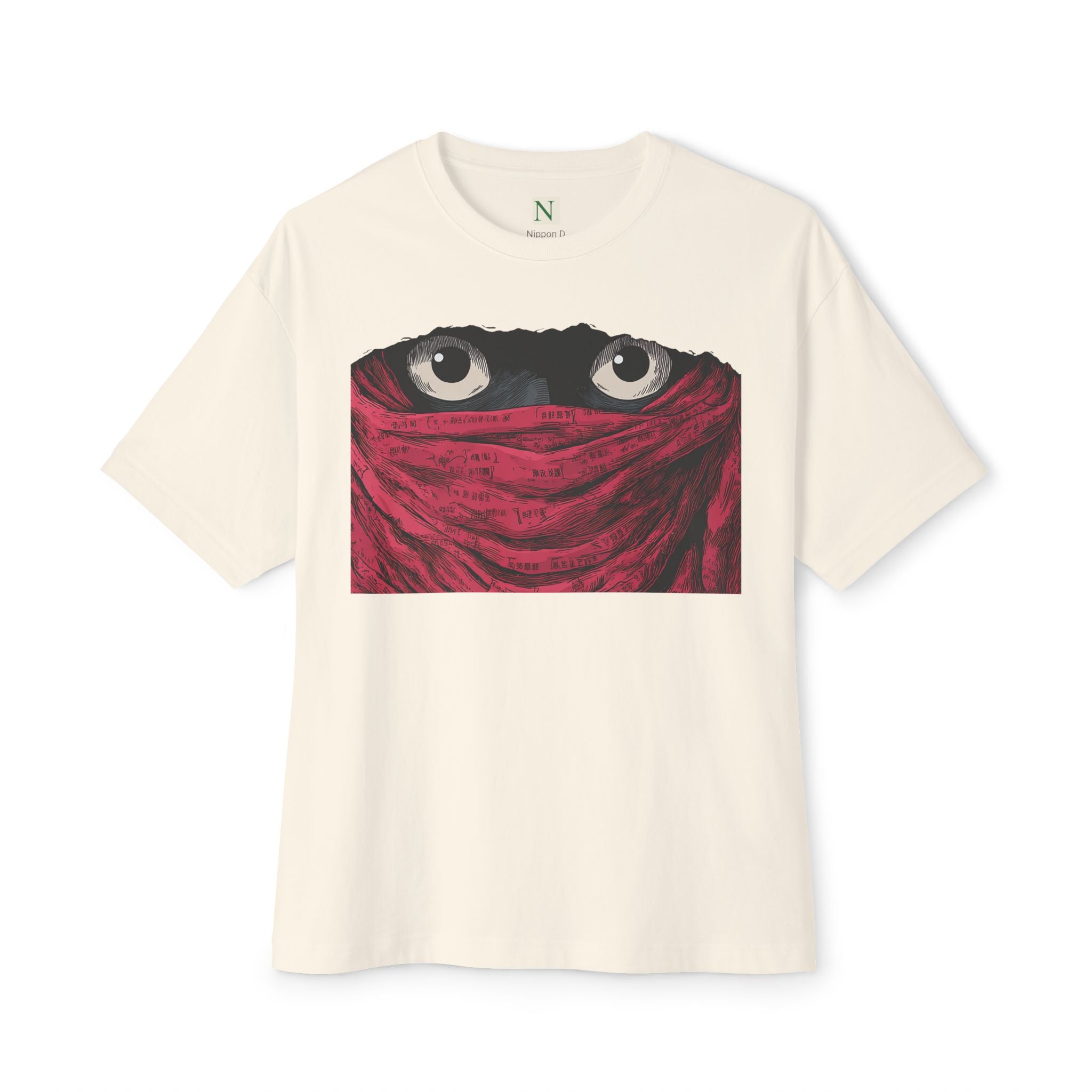 Copy of Japanese Wave Art Unisex Oversized Boxy Tee, Casual Streetwear, Vintage Graphic Tee, Summer Outfit, Gift for Art Lovers