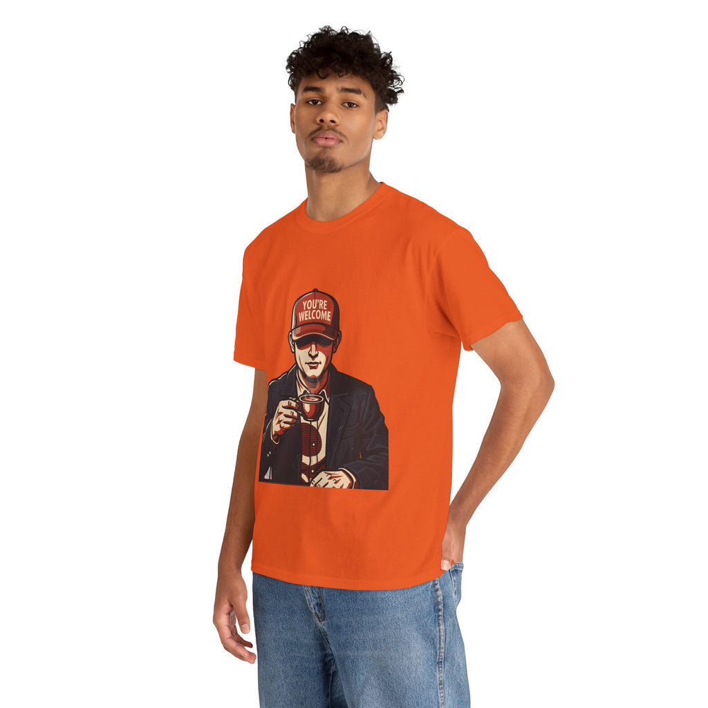 T-Shirt — 'You’re Welcome' Cheers Graphic Tee