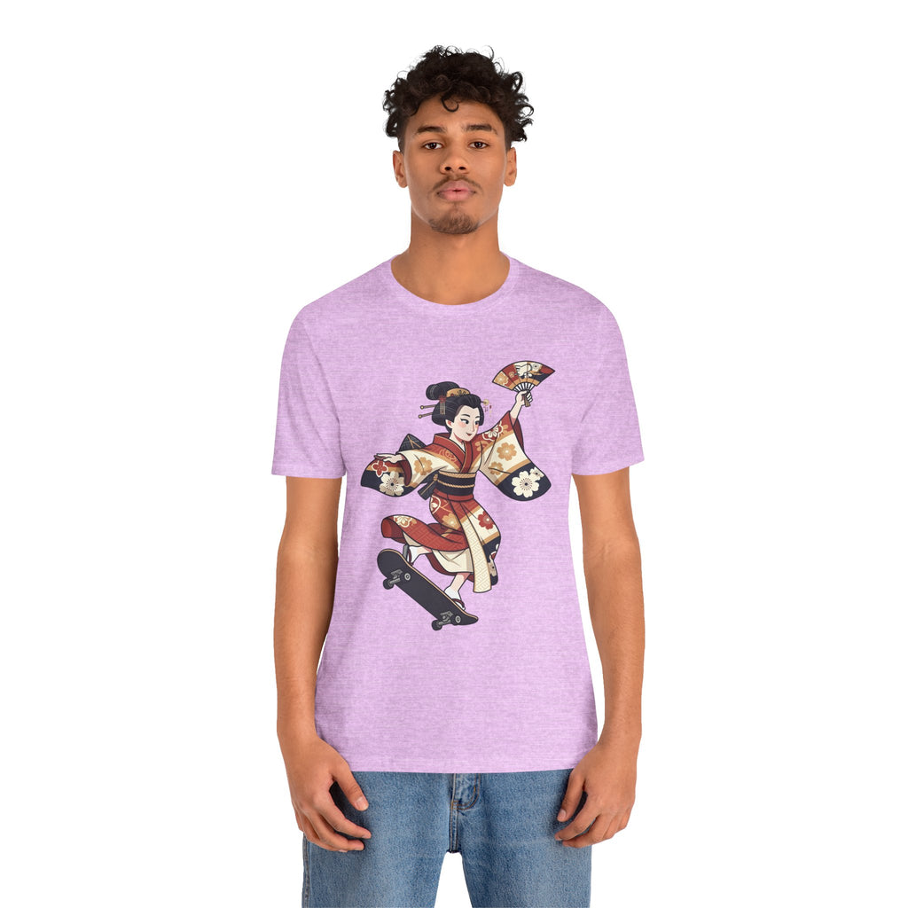 Skateboarding Geisha T-Shirt