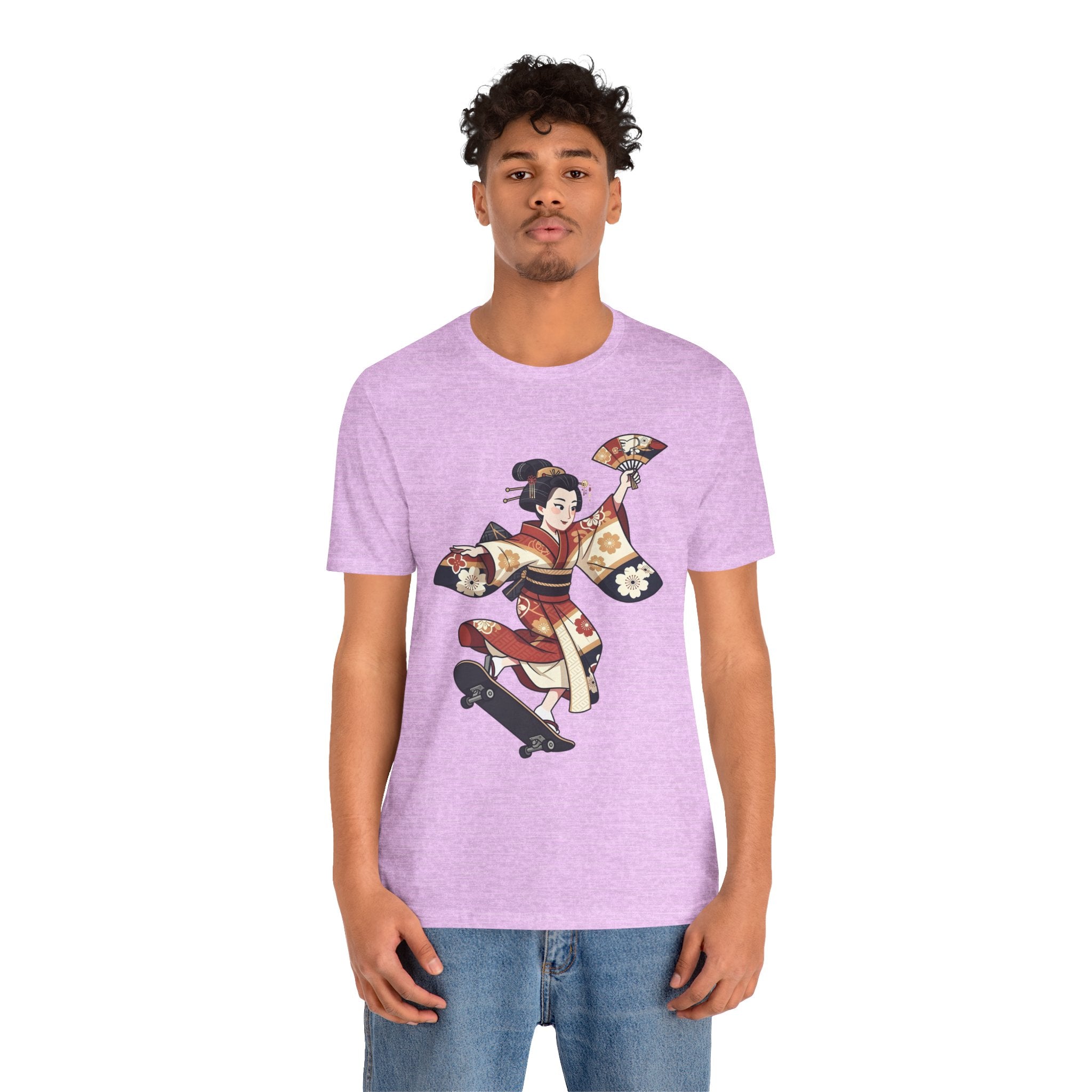 Skateboarding Geisha T-Shirt