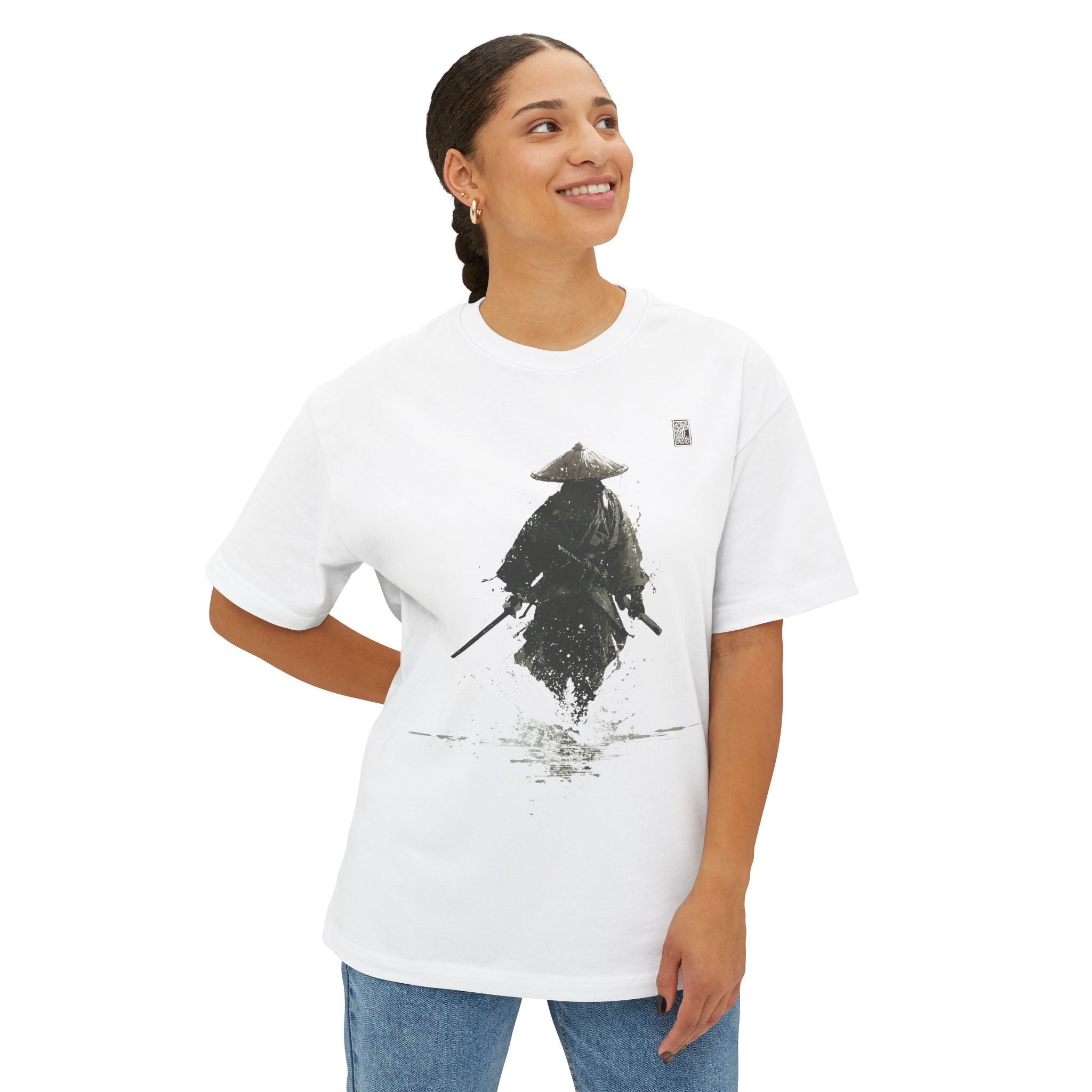 Copy of Japanese Wave Art Unisex Oversized Boxy Tee, Casual Streetwear, Vintage Graphic Tee, Summer Outfit, Gift for Art Lovers