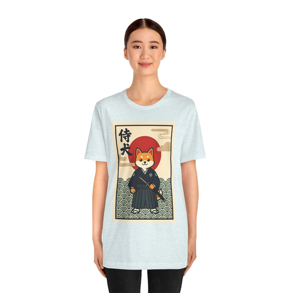 Samurai Shiba Inu Tee — Japanese Vintage Dog Graphic T-Shirt