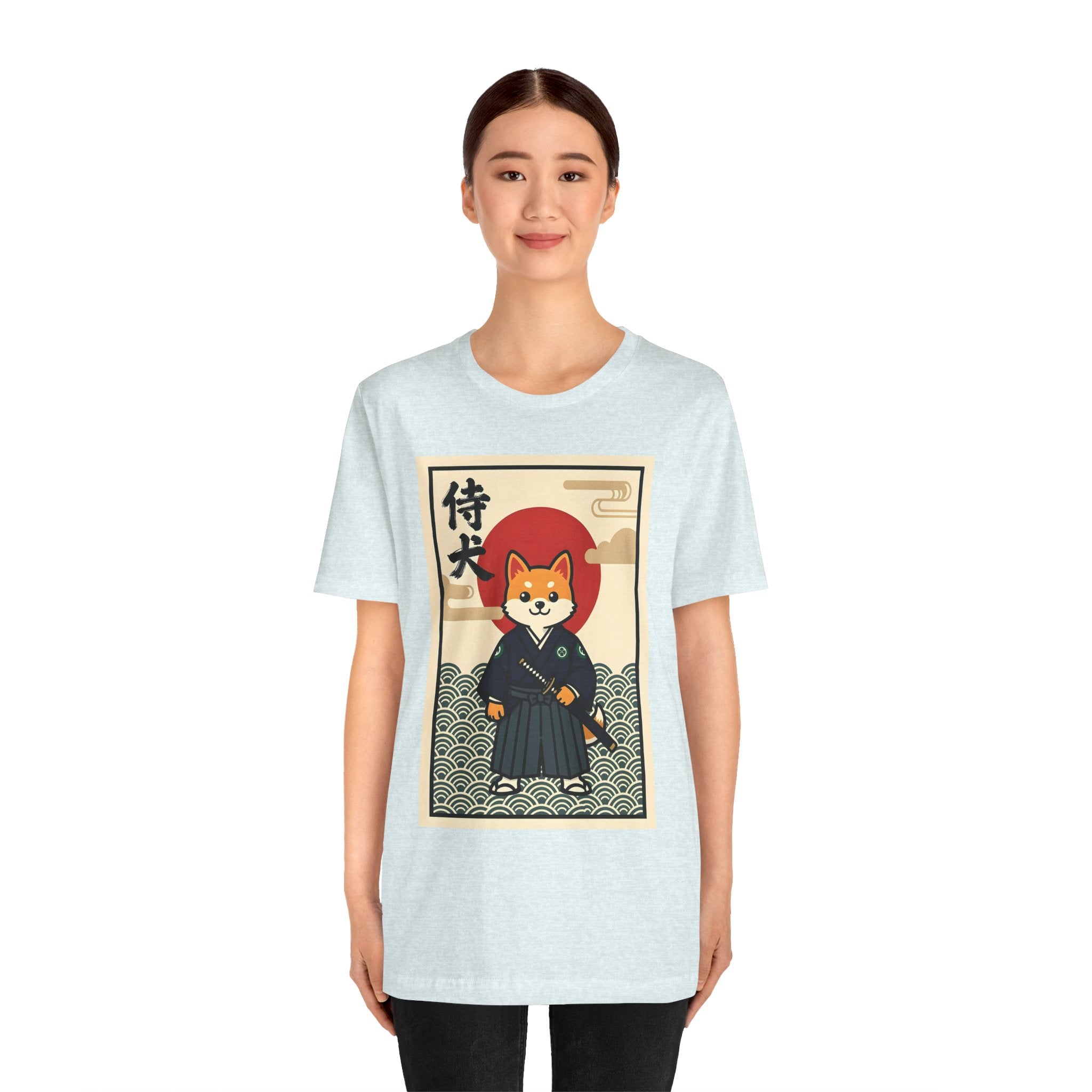 Samurai Shiba Inu Tee — Japanese Vintage Dog Graphic T-Shirt
