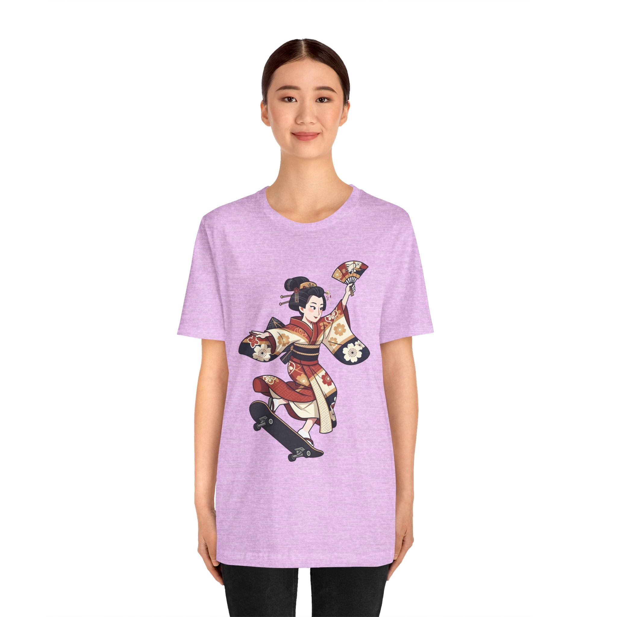 Skateboarding Geisha T-Shirt