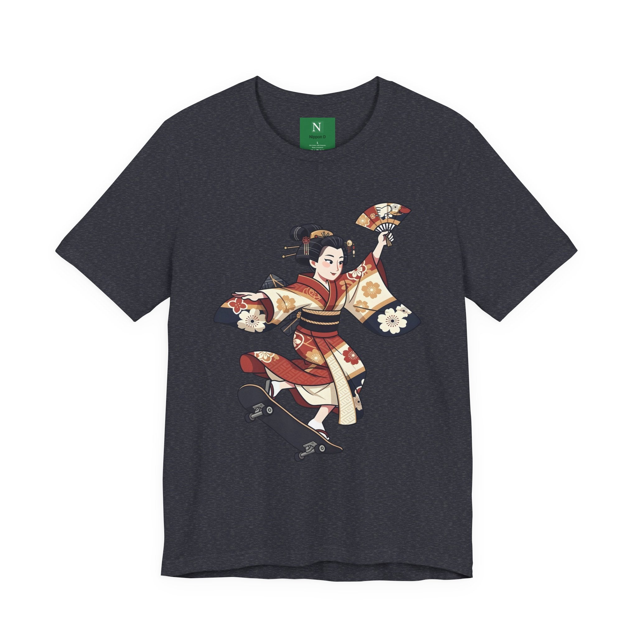 Skateboarding Geisha T-Shirt