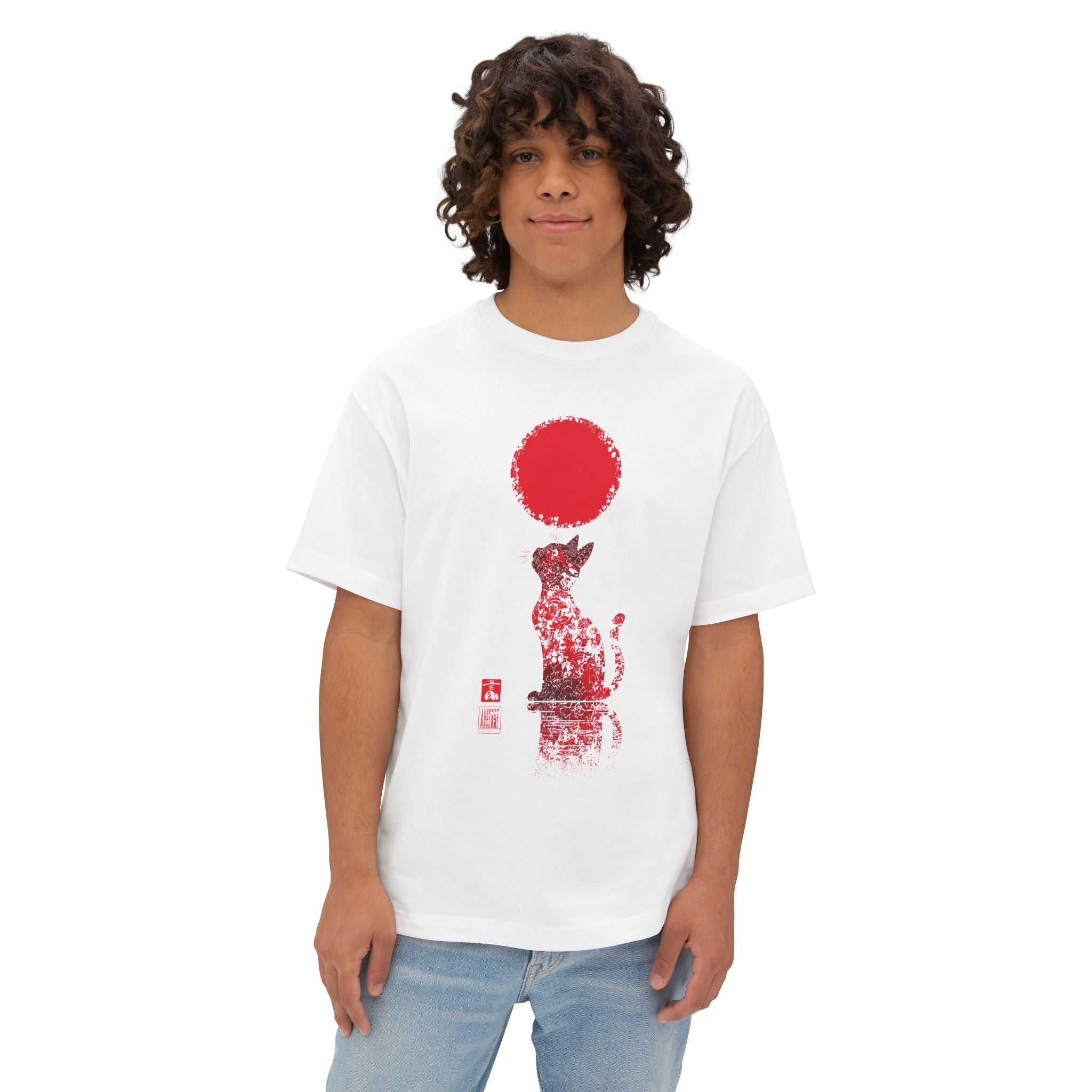 Copy of Japanese Wave Art Unisex Oversized Boxy Tee, Casual Streetwear, Vintage Graphic Tee, Summer Outfit, Gift for Art Lovers