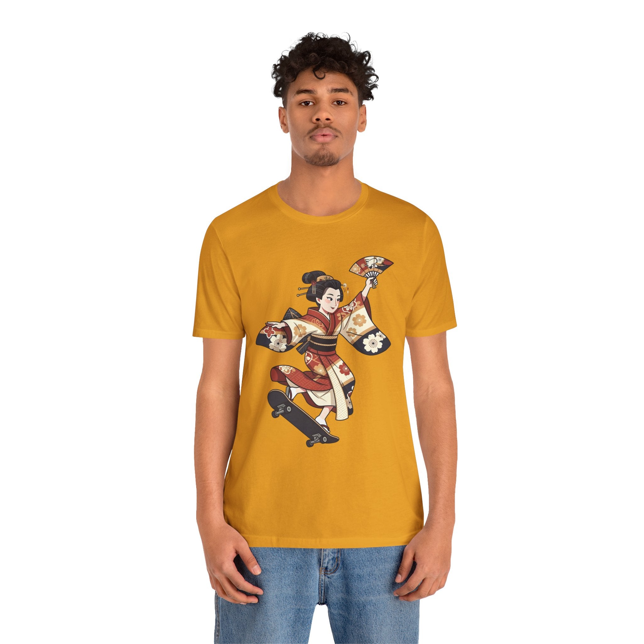 Skateboarding Geisha T-Shirt