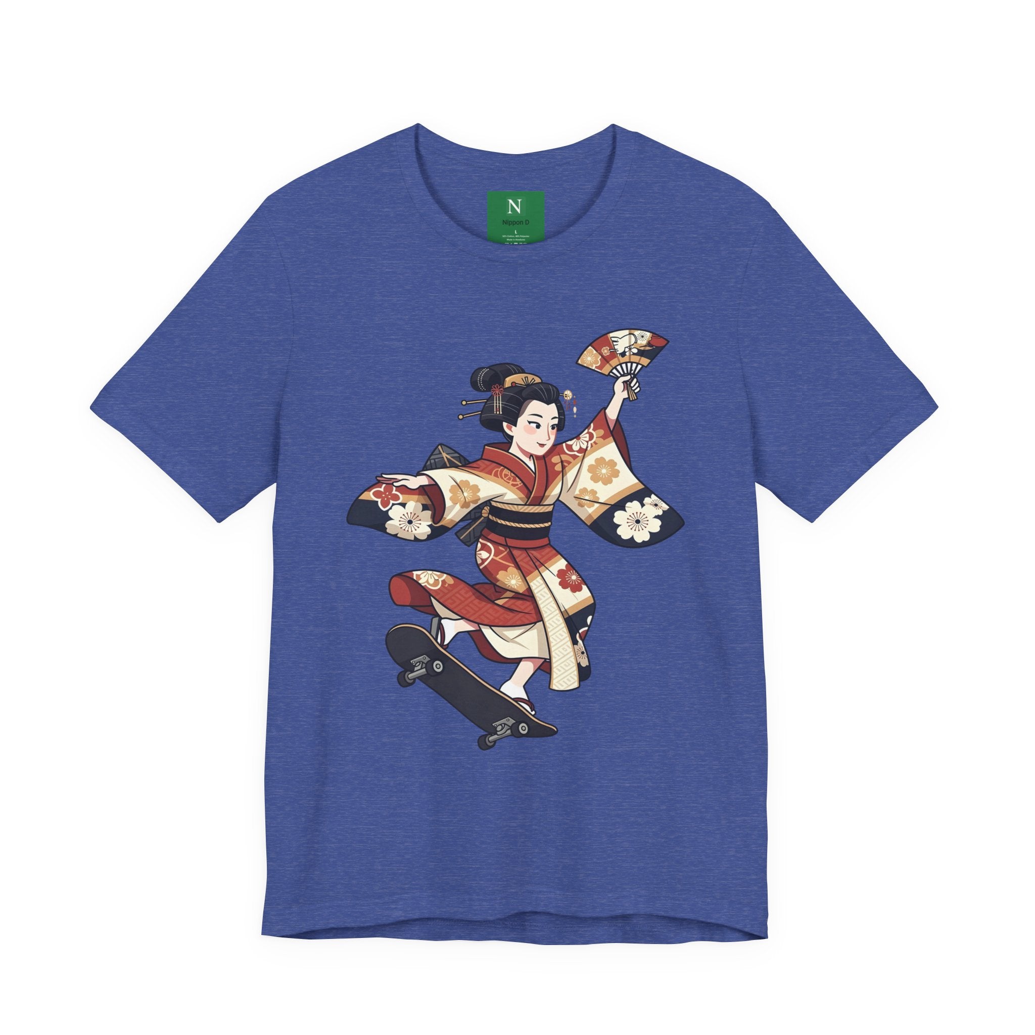 Skateboarding Geisha T-Shirt