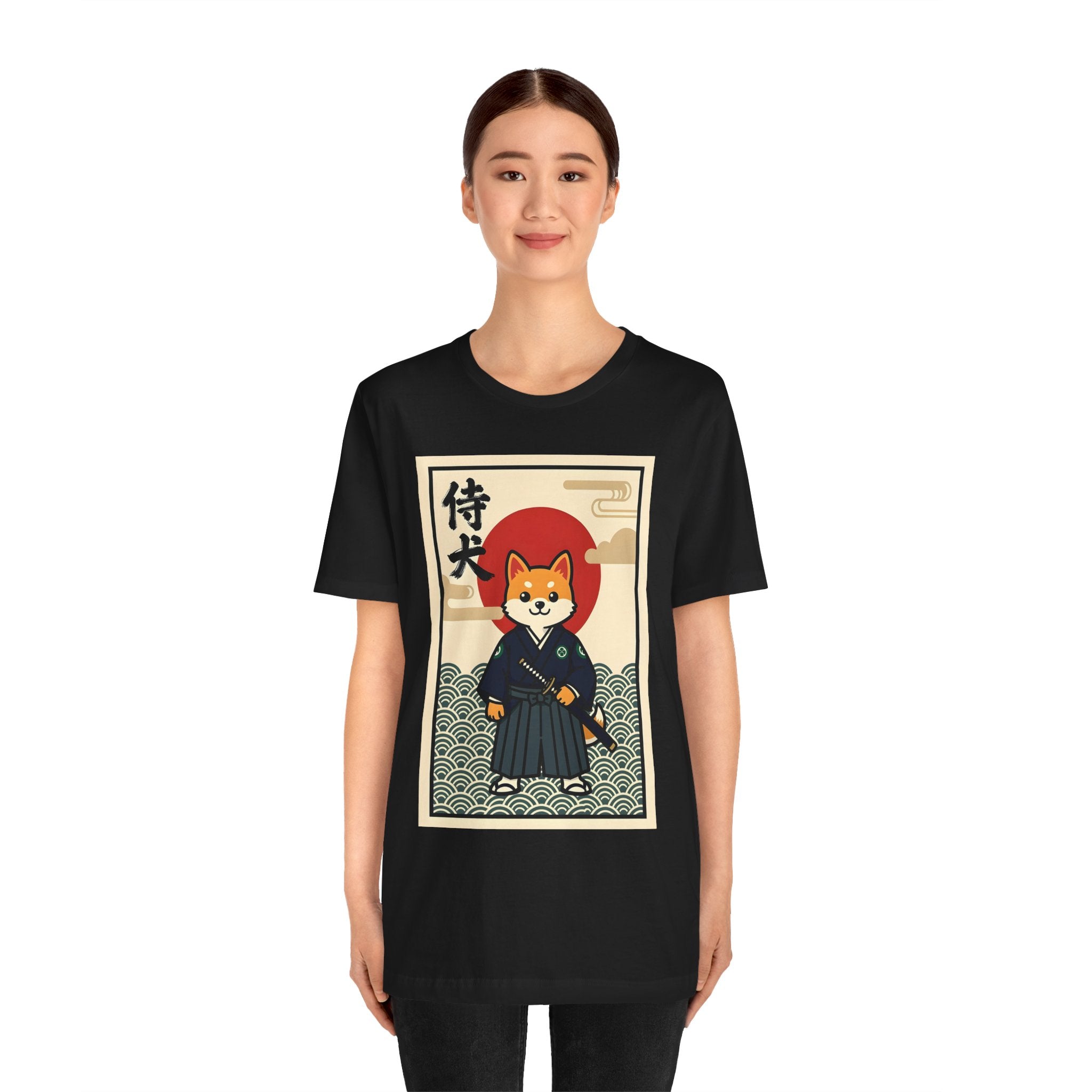 Samurai Shiba Inu Tee — Japanese Vintage Dog Graphic T-Shirt