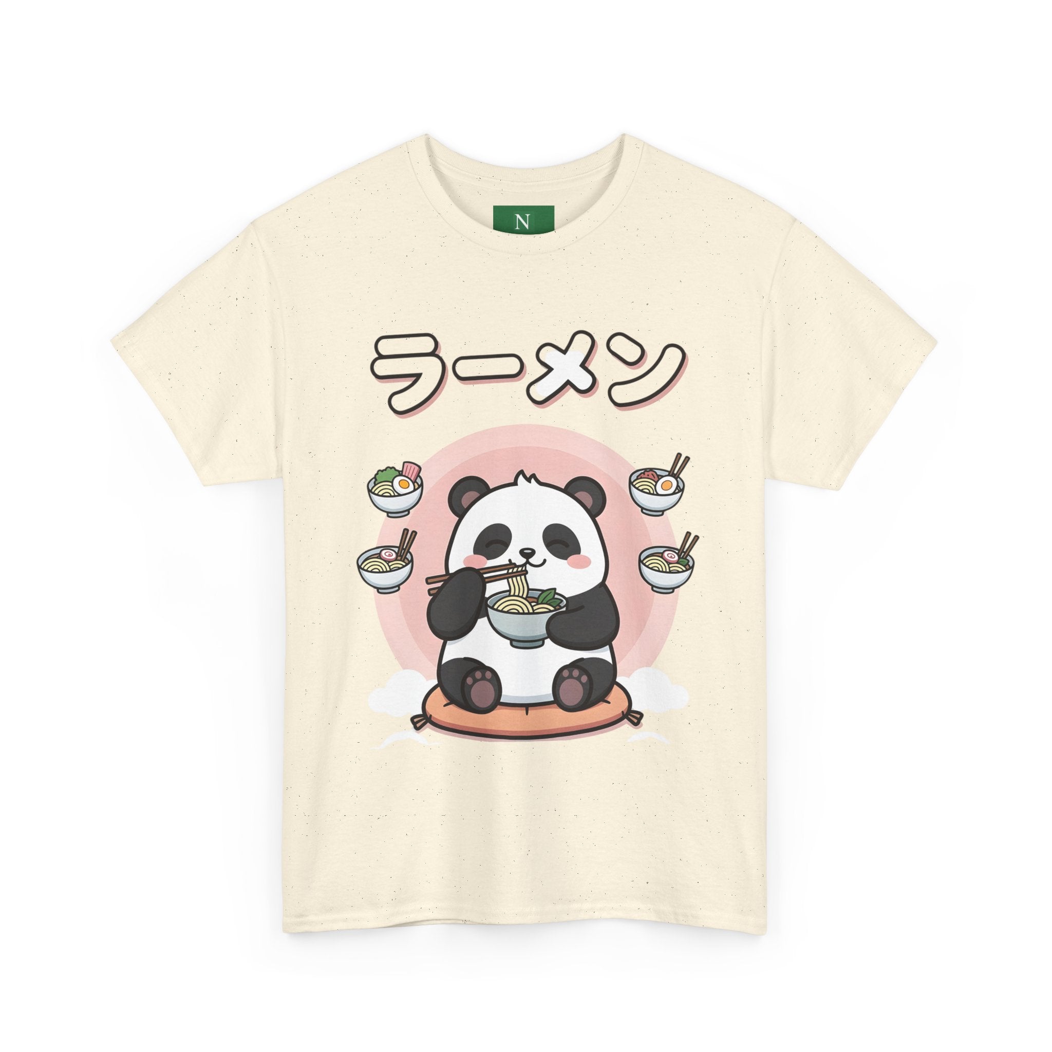 Panda Ramen T-Shirt — Cute Kawaii Ramen Lover Tee
