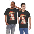 Geisha Illustration Tee — Vintage Kimono Anime T‑Shirt